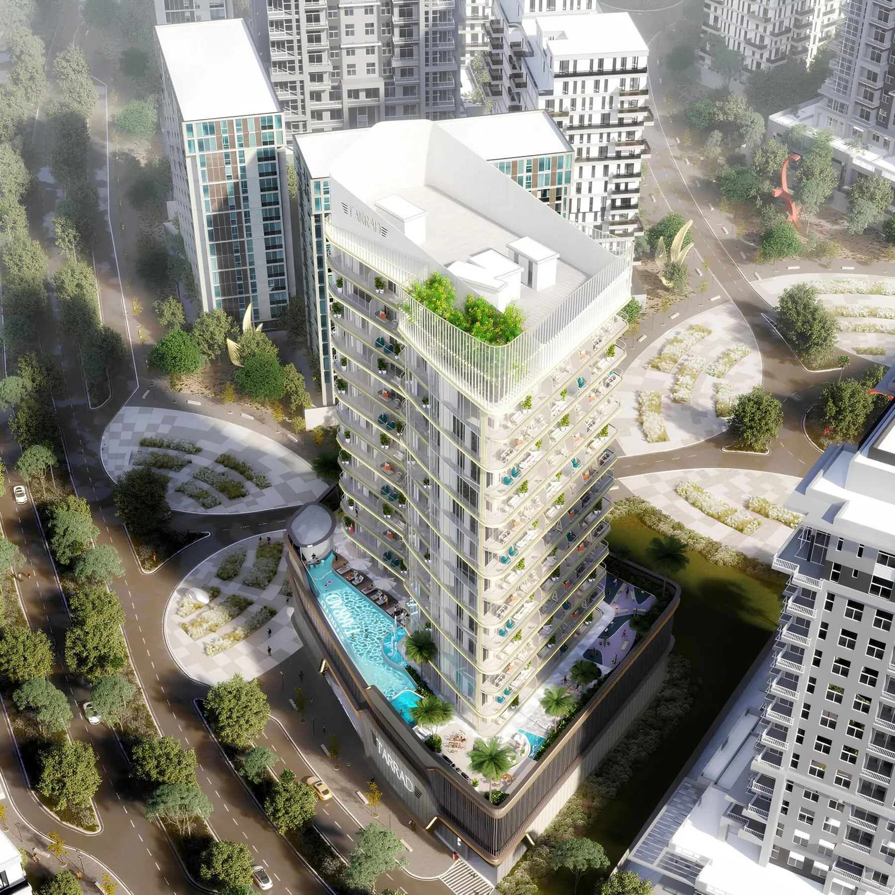 1 yatak odalı daire — Dubai Land — 10/14