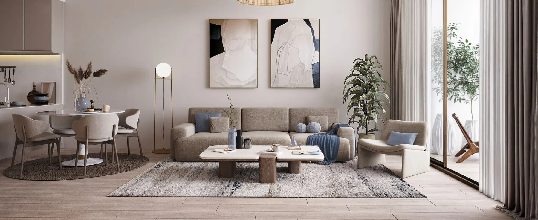 1 yatak odalı daire — Al Barsha South, Dubai — 6/17
