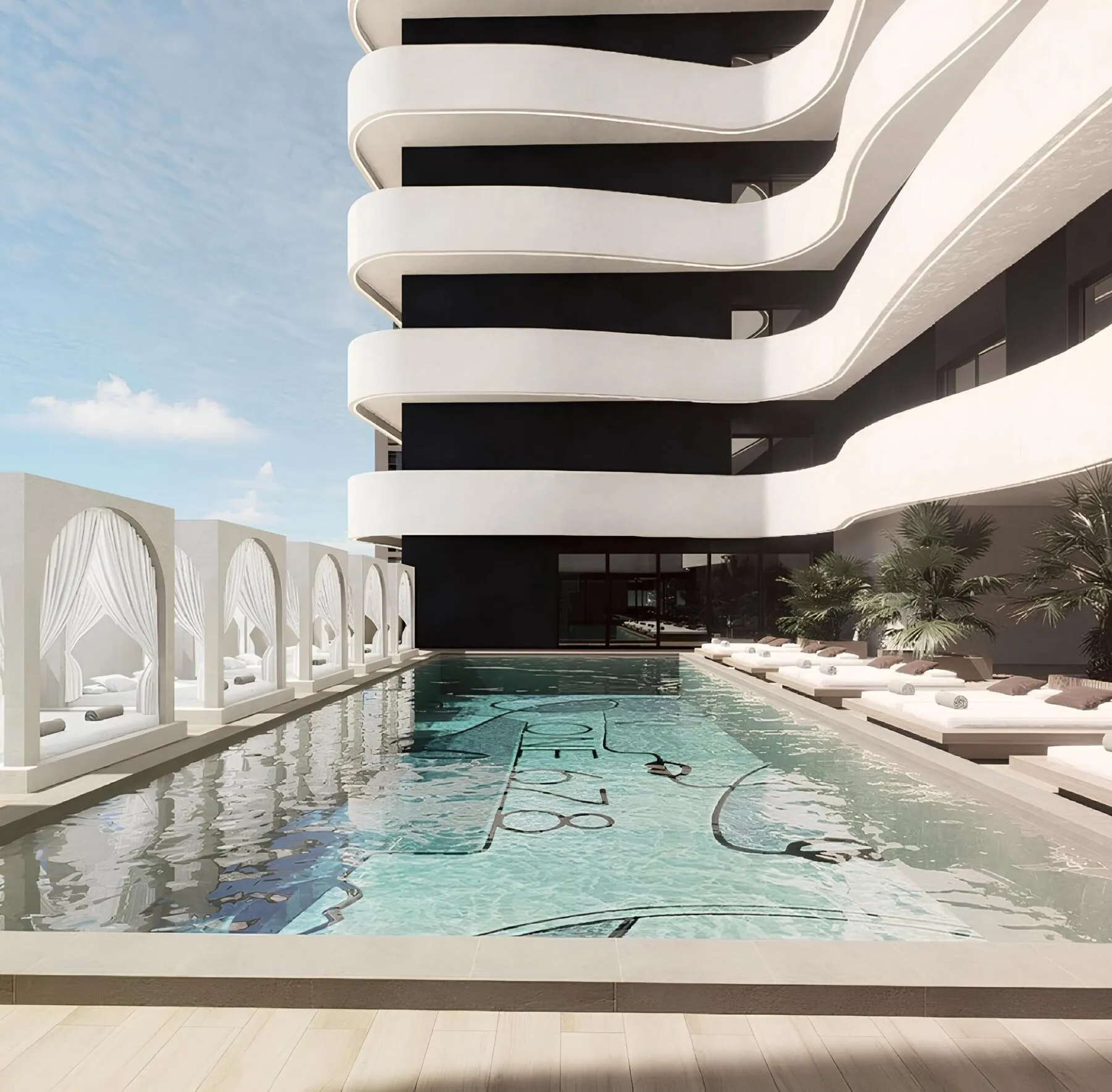 Appartement in het luxe wooncomplex One 678 Residences in een dynamische ontwikkeling, 1 slaapkamers, 87 m²