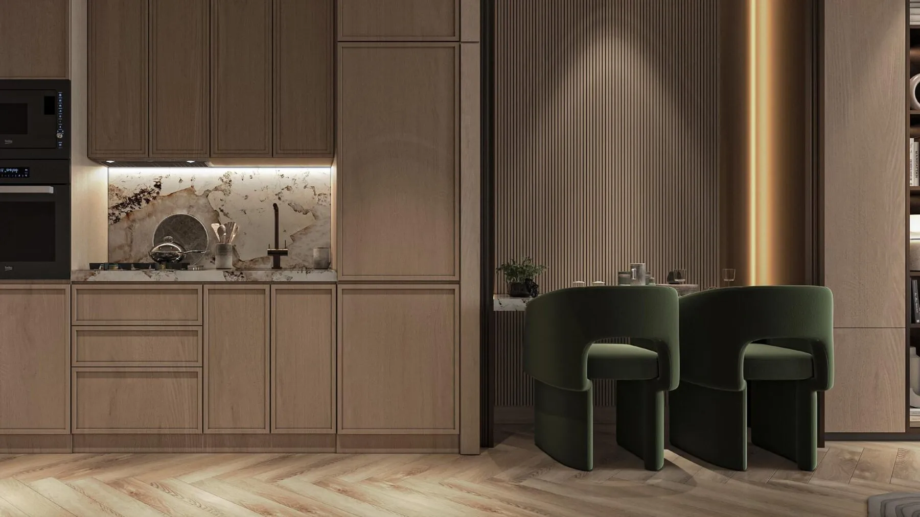 2 yatak odalı daire — Dubai Land — 12/21