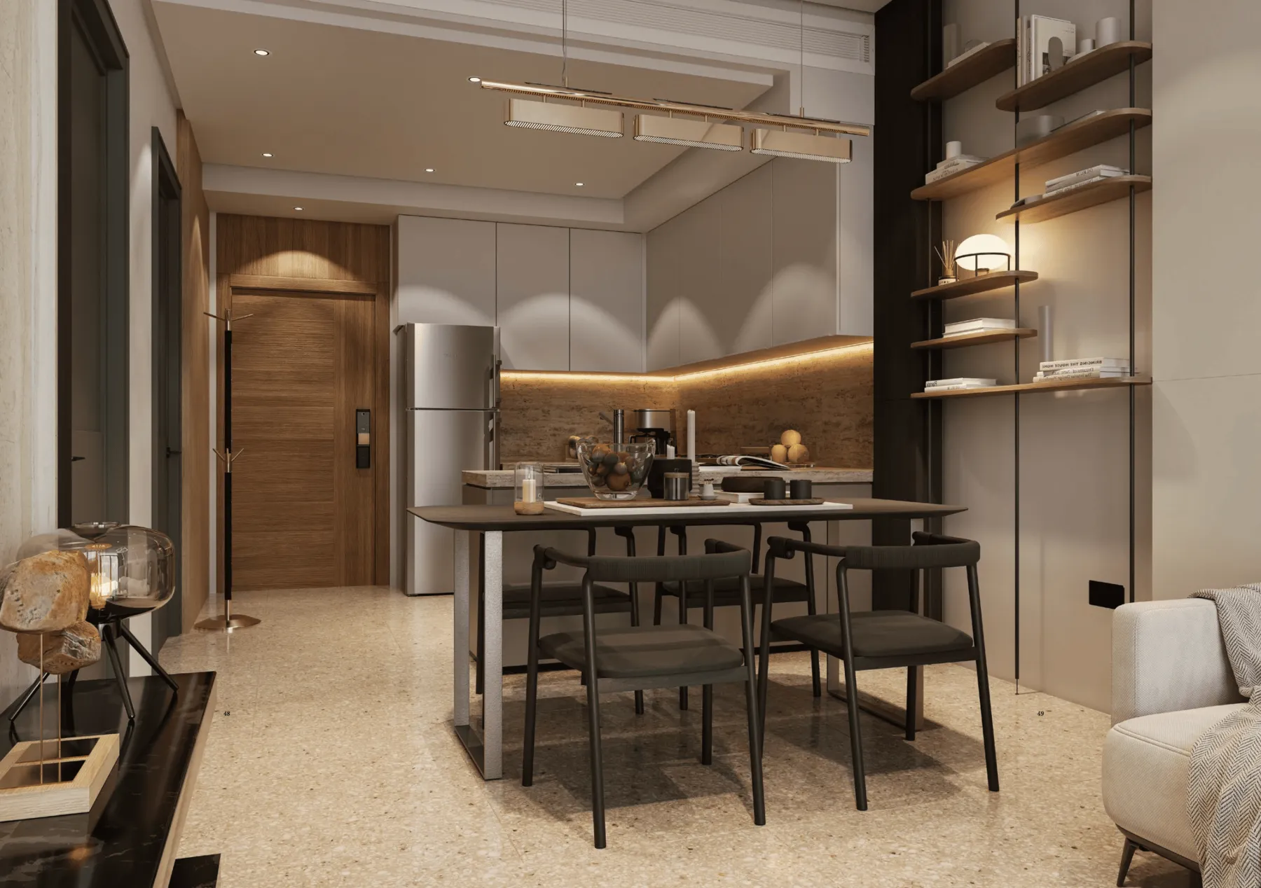 1 yatak odalı daire — Dubai Land — 2/9