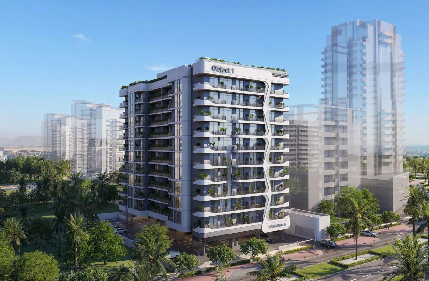 1 yatak odalı daire — Dubai Land — 10/11