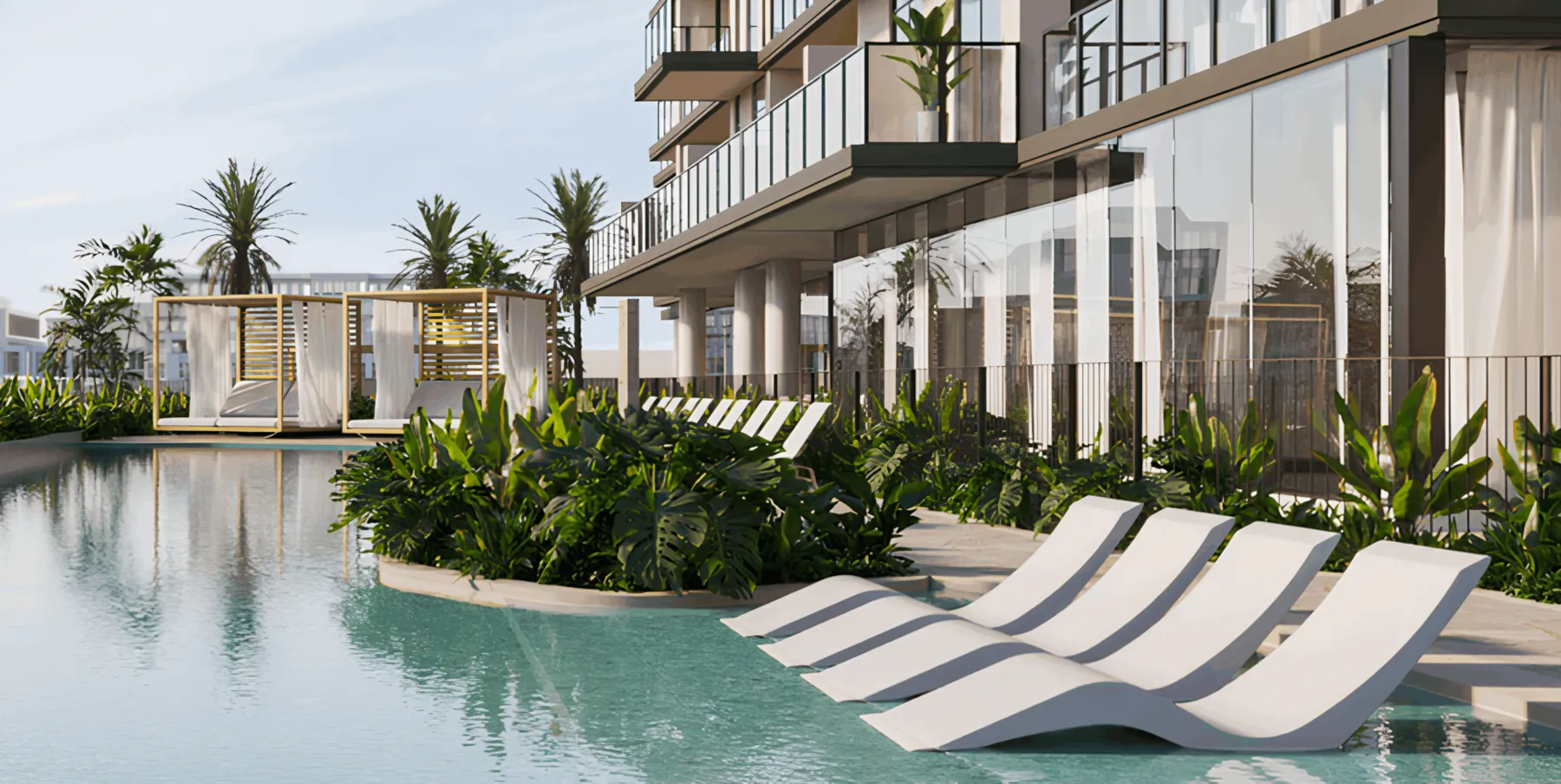 1 yatak odalı daire — Jumeirah Garden City, Dubai — 6/9