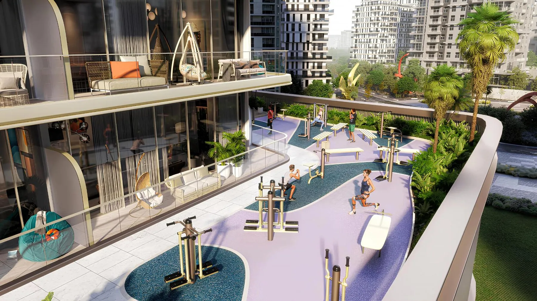 2 yatak odalı daire — Dubai Land — 10/14