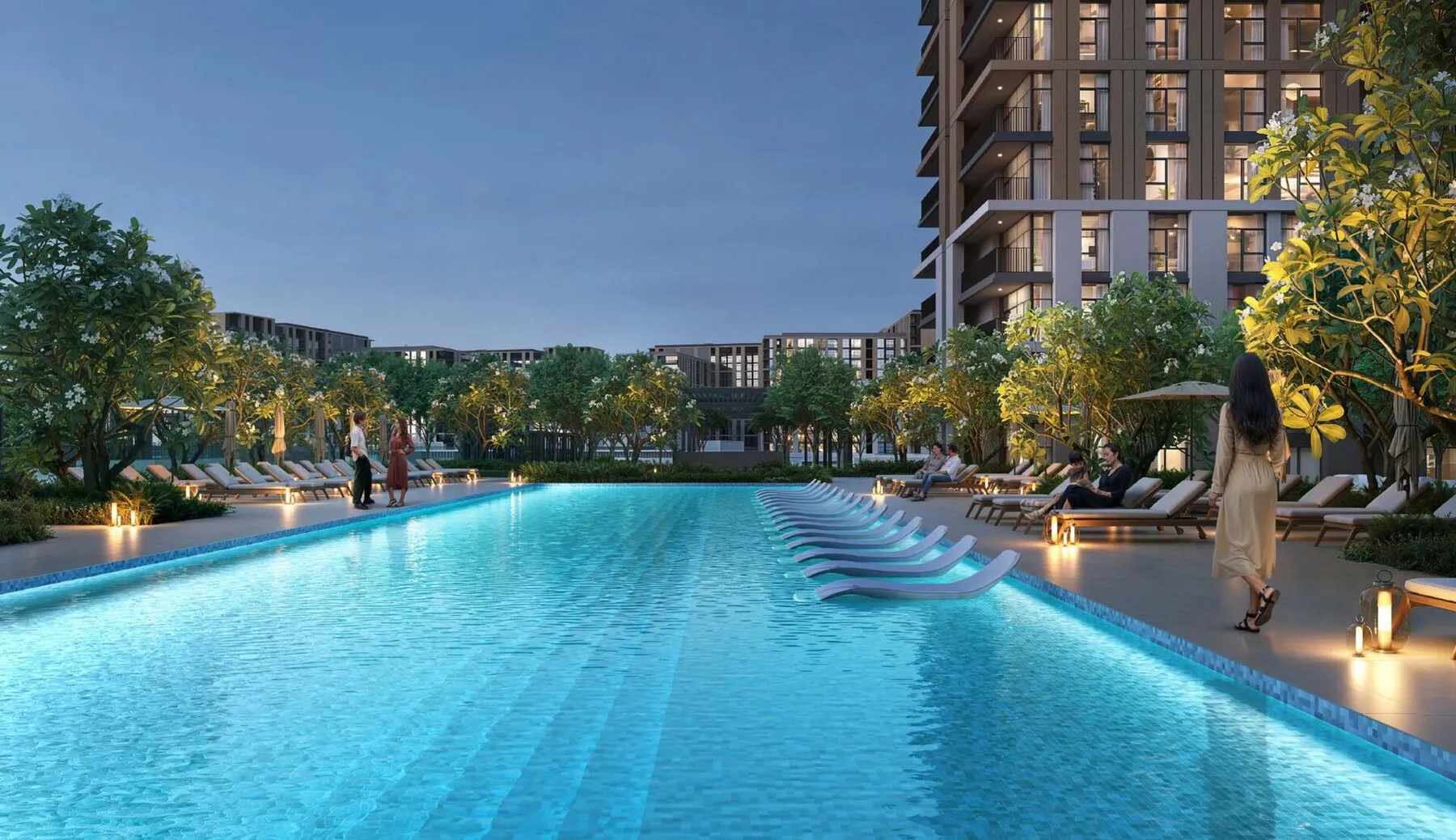 1 yatak odalı daire — Expo 2020 District, Dubai — 12/12