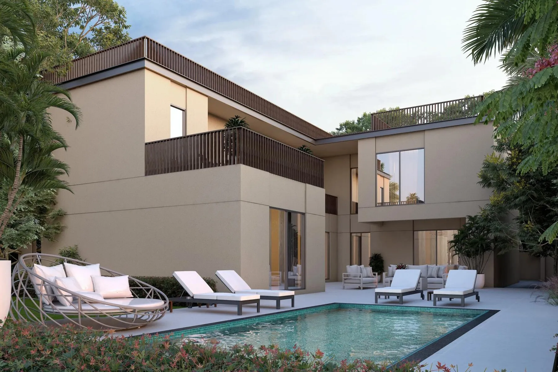 4 yatak odalı villa — Al Yufrah 1, Dubai — 16/20