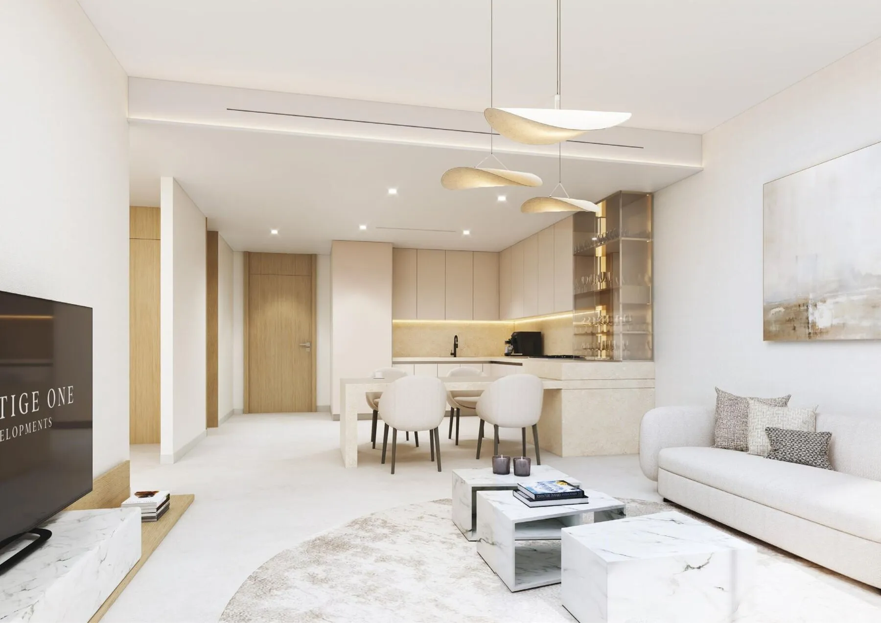 1 yatak odalı daire — Dubai Islands — 13/18