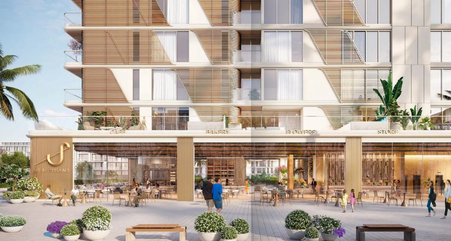 1 yatak odalı daire — Majan, Dubai — 12/18