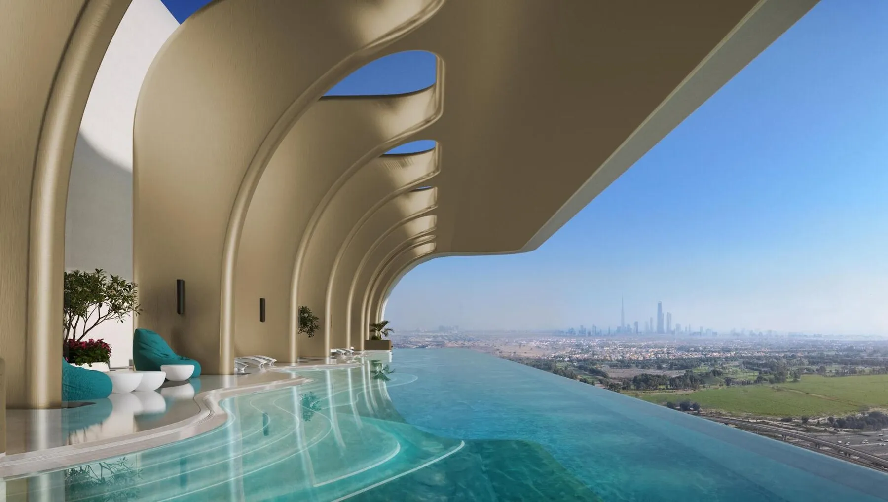 2 yatak odalı daire — Al Hebiah 1, Dubai — 6/7