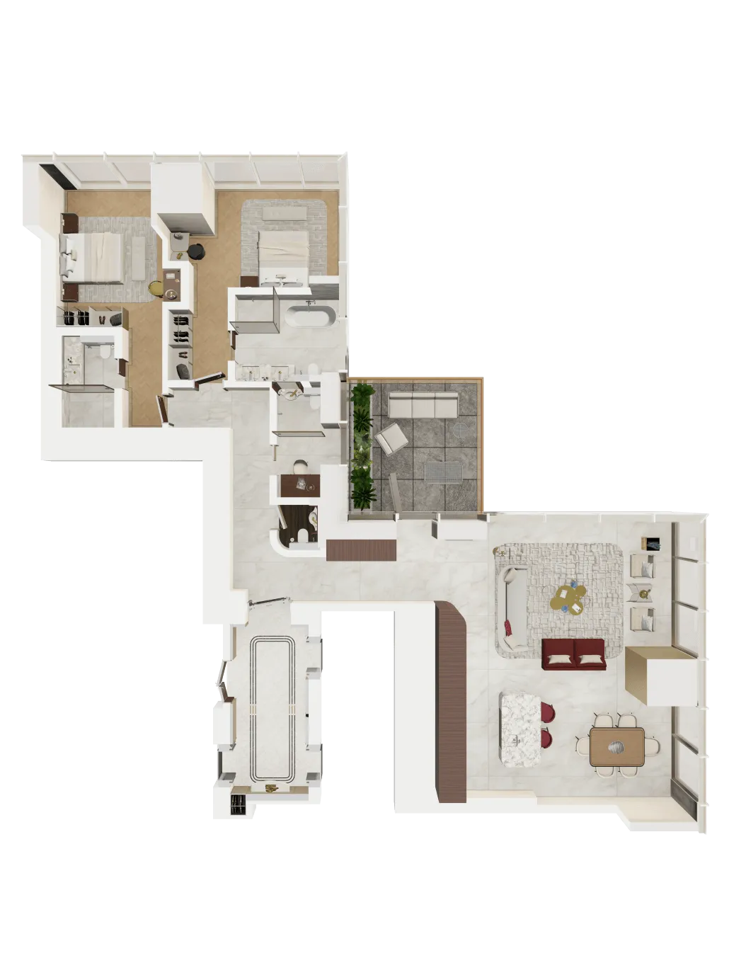 3 yatak odalı daire — Business Bay, Dubai — 15/15