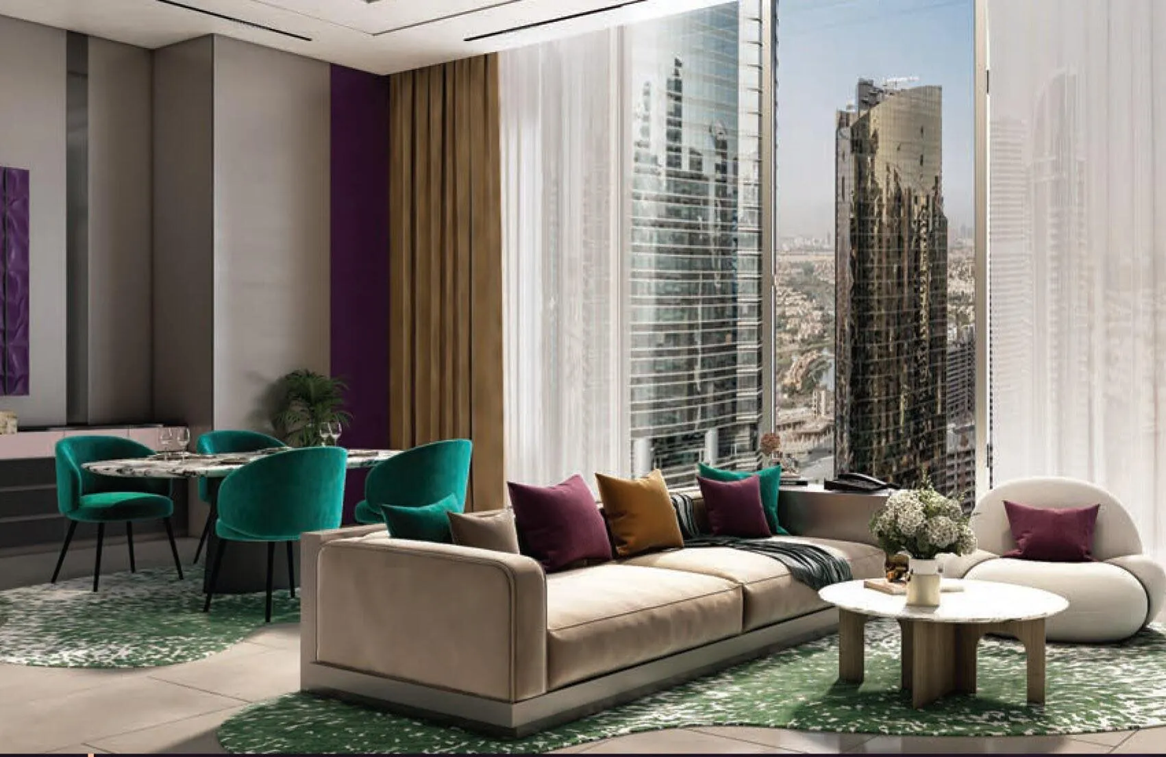 1 yatak odalı daire — Jumeirah Lakes Towers, Dubai — 12/20