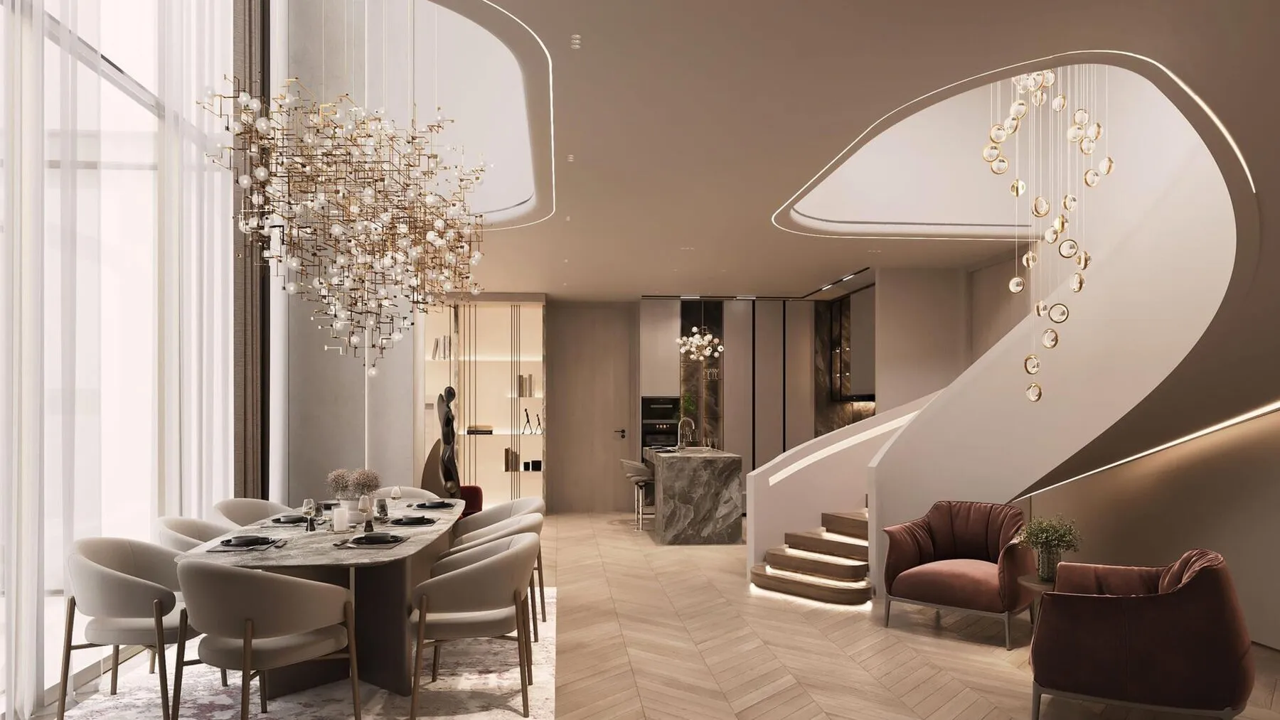1 yatak odalı daire — Meydan Horizon, Dubai — 3/20