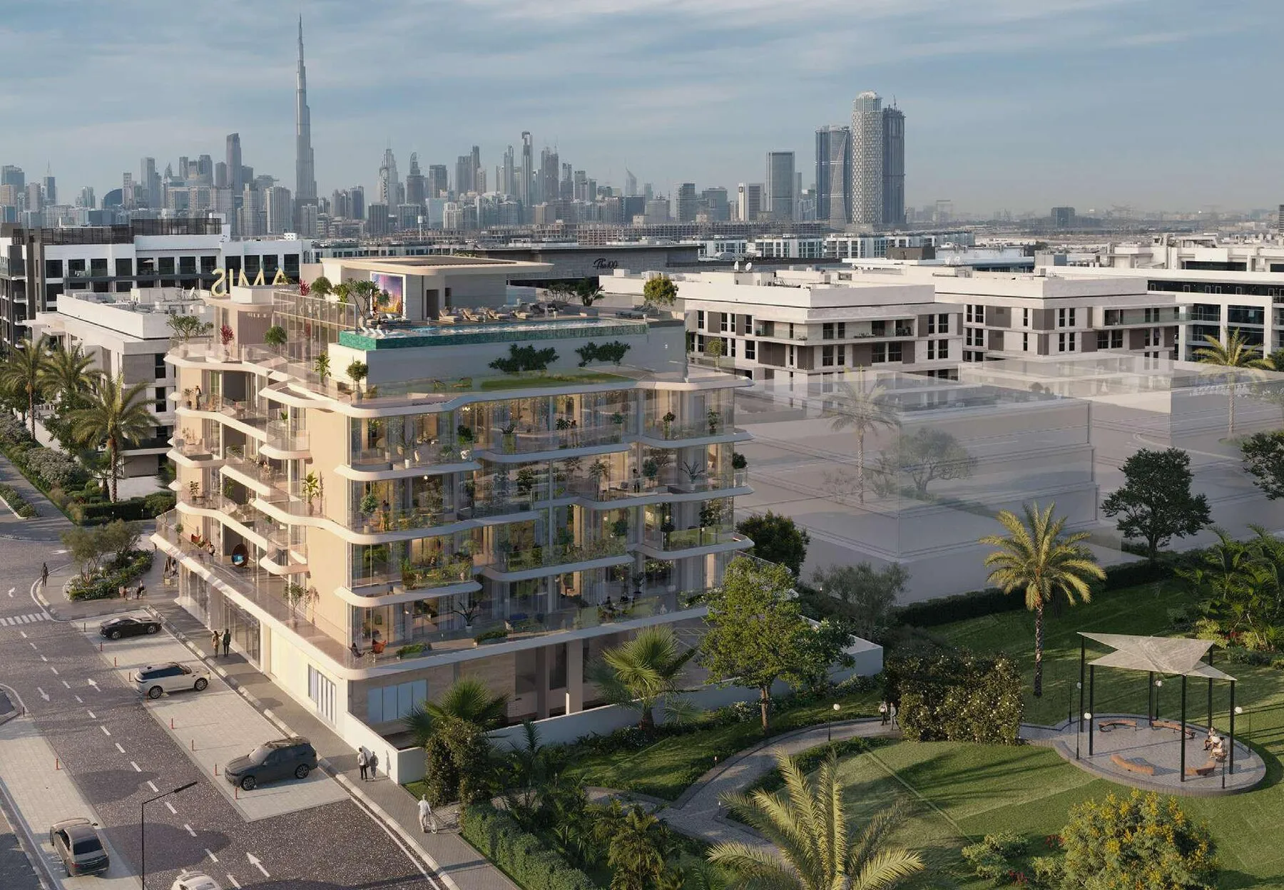 1 yatak odalı daire — Meydan, Dubai — 15/17