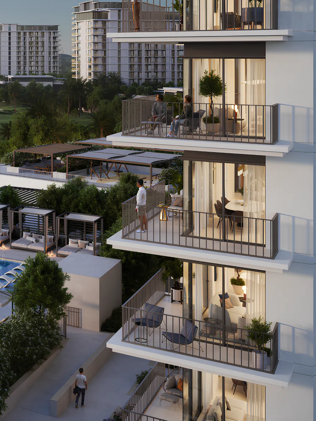 Moderne appartementen in Golf Verge in Emaar Zuid! Prachtig golfzicht, 3 slaapkamers, 156 m²