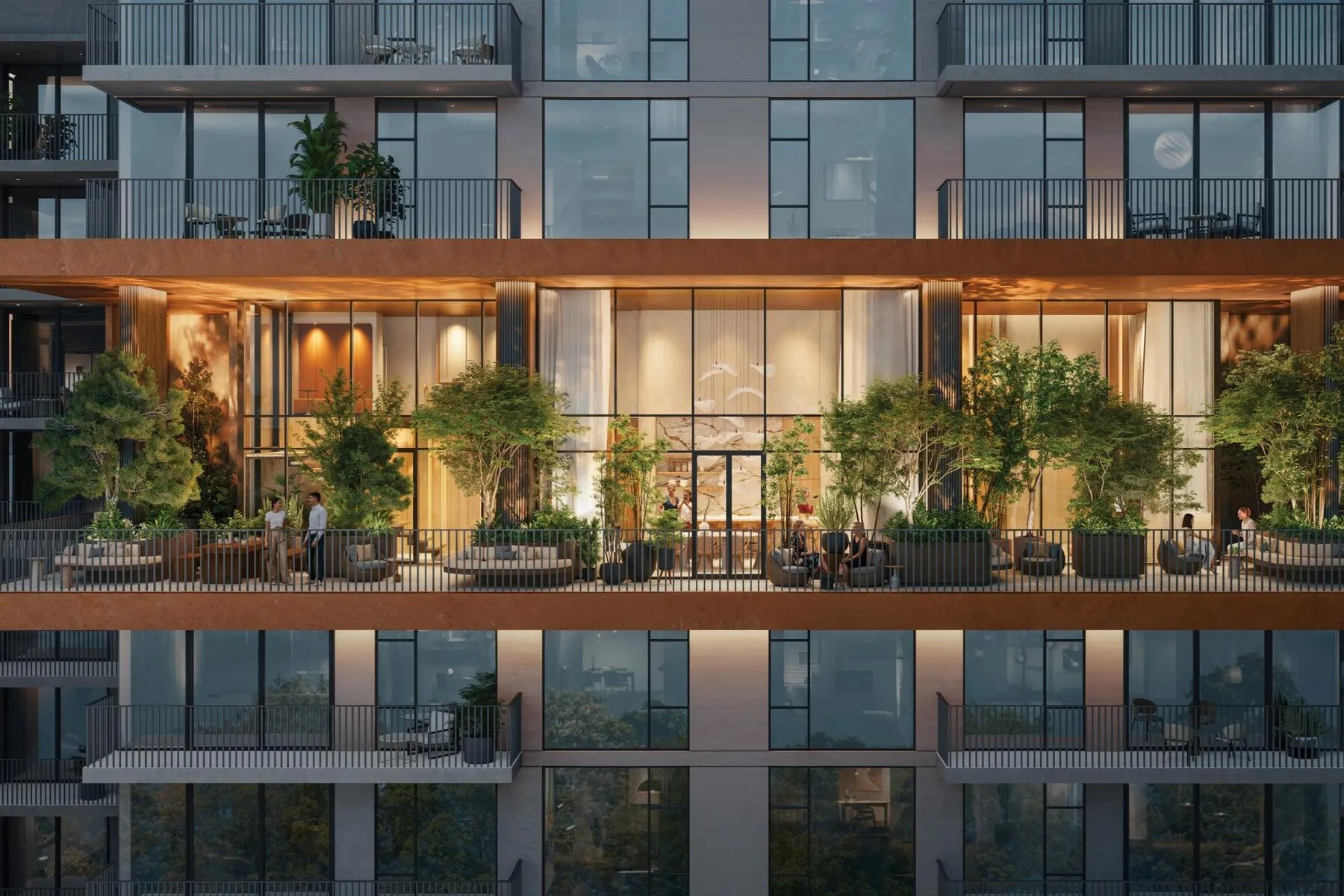 Ruime appartementen in het Ghaf Woods Distrikt-project in de regio City Of Arabia! Ko, 3 slaapkamers, 272 m²