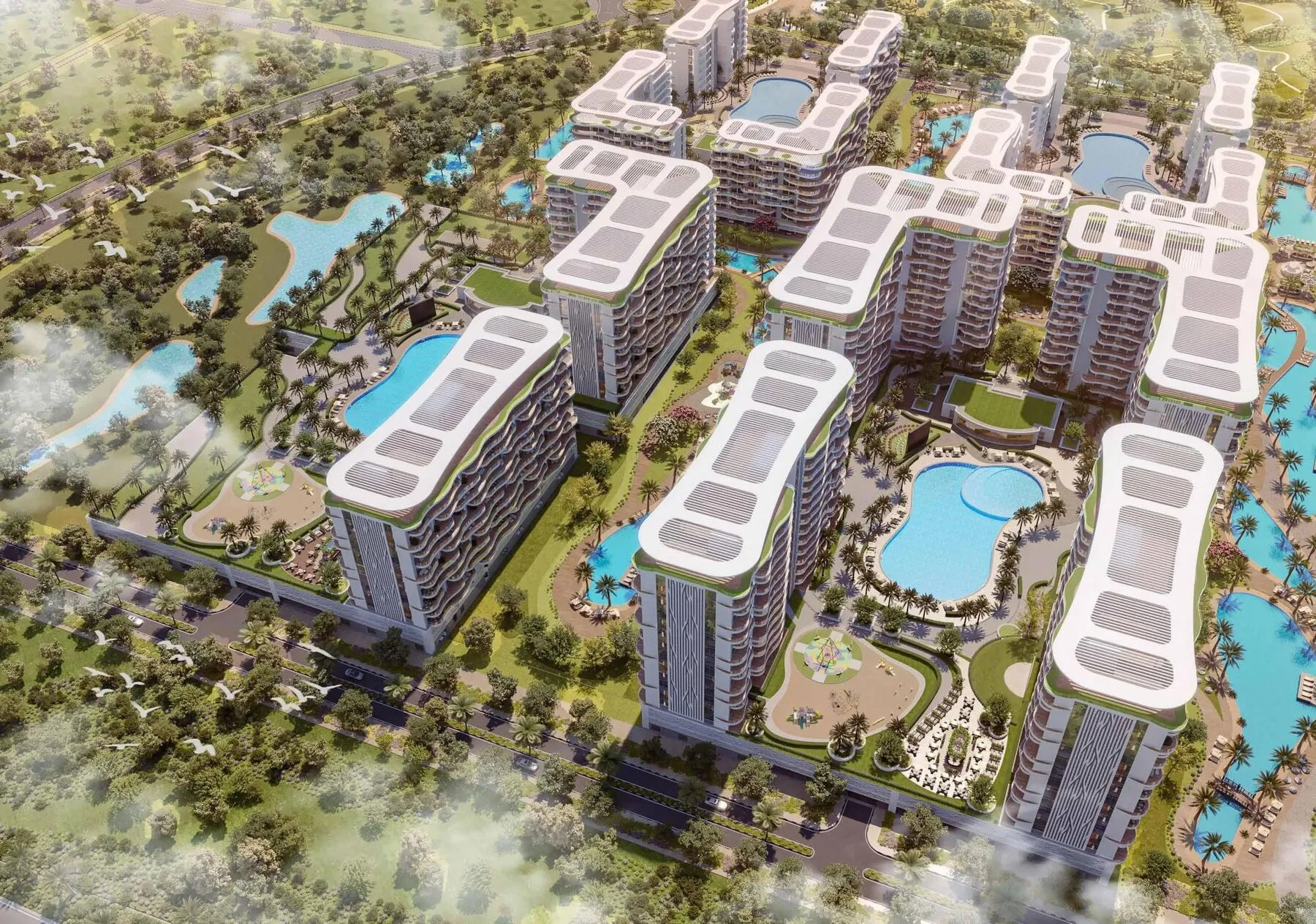 Stüdyo daire — Dubai Golf City — 12/19
