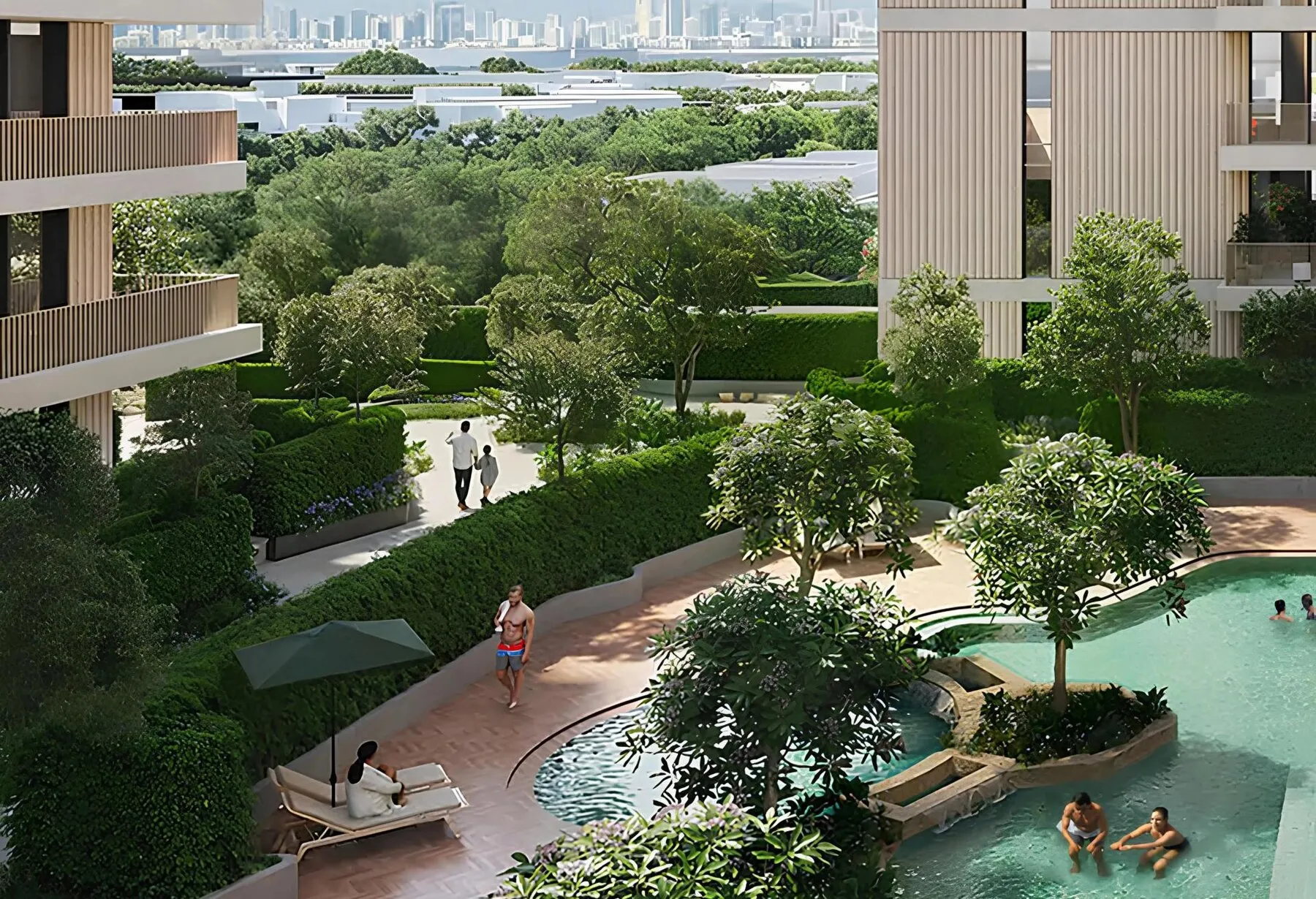 1 yatak odalı daire — Expo 2020 District, Dubai — 8/9