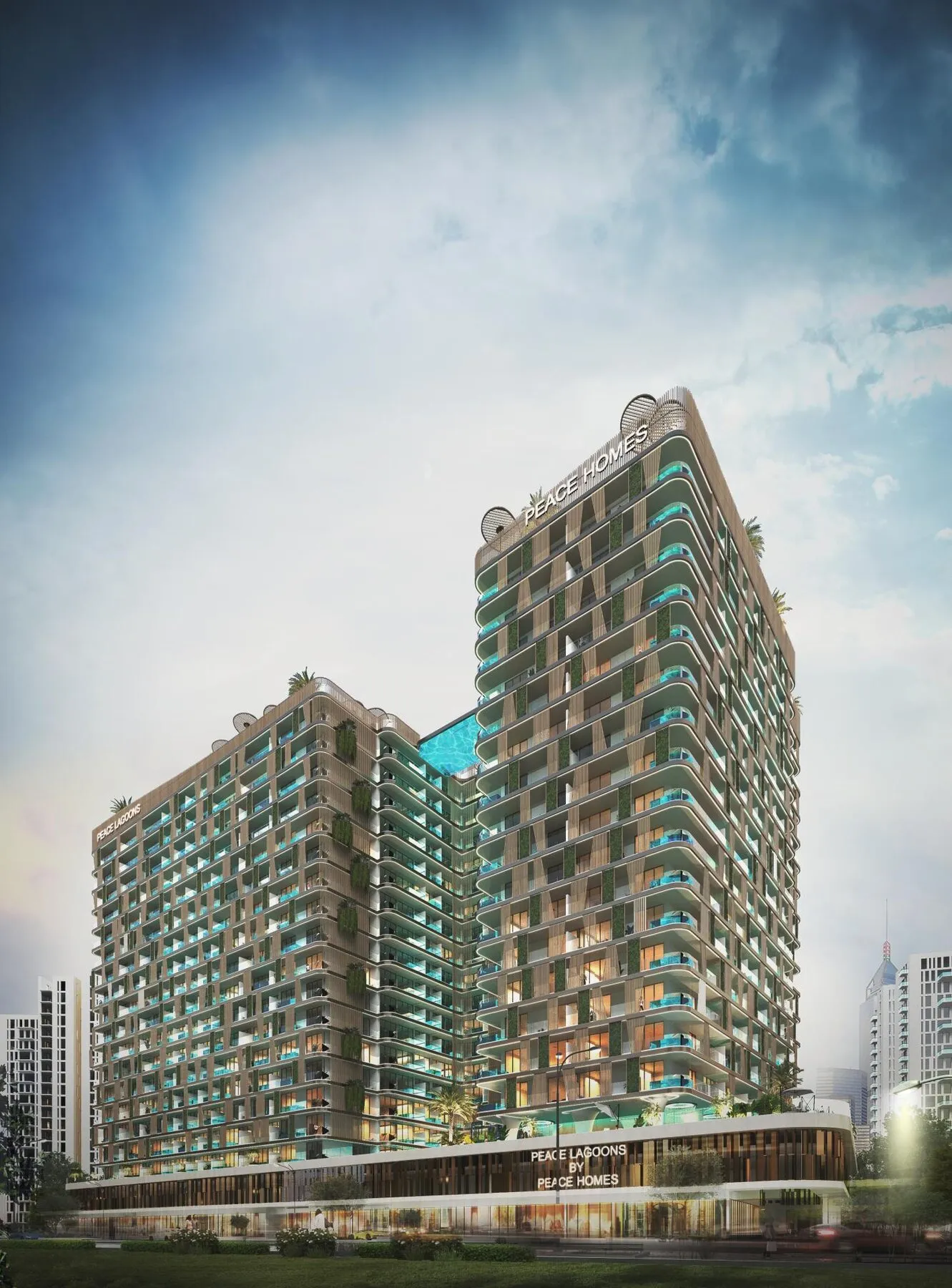 2 yatak odalı daire — Dubai Land — 16/20