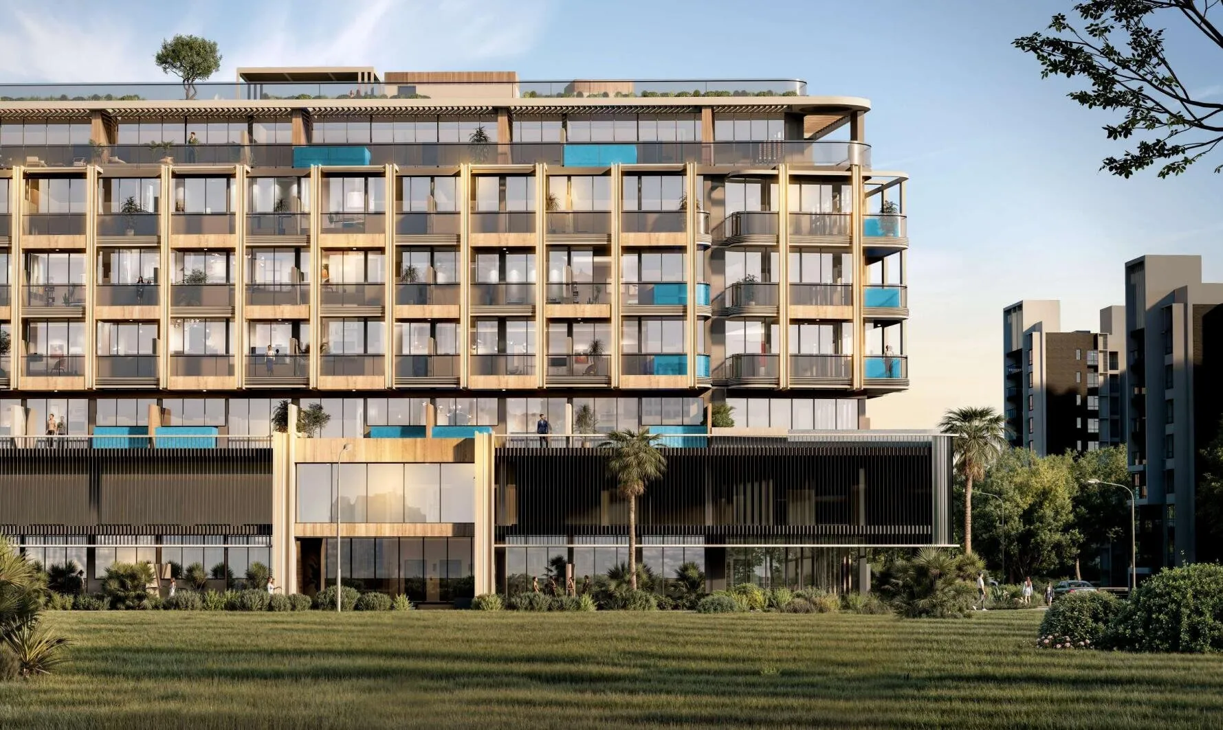 1 yatak odalı daire — Jumeirah Village Circle, Dubai — 16/18