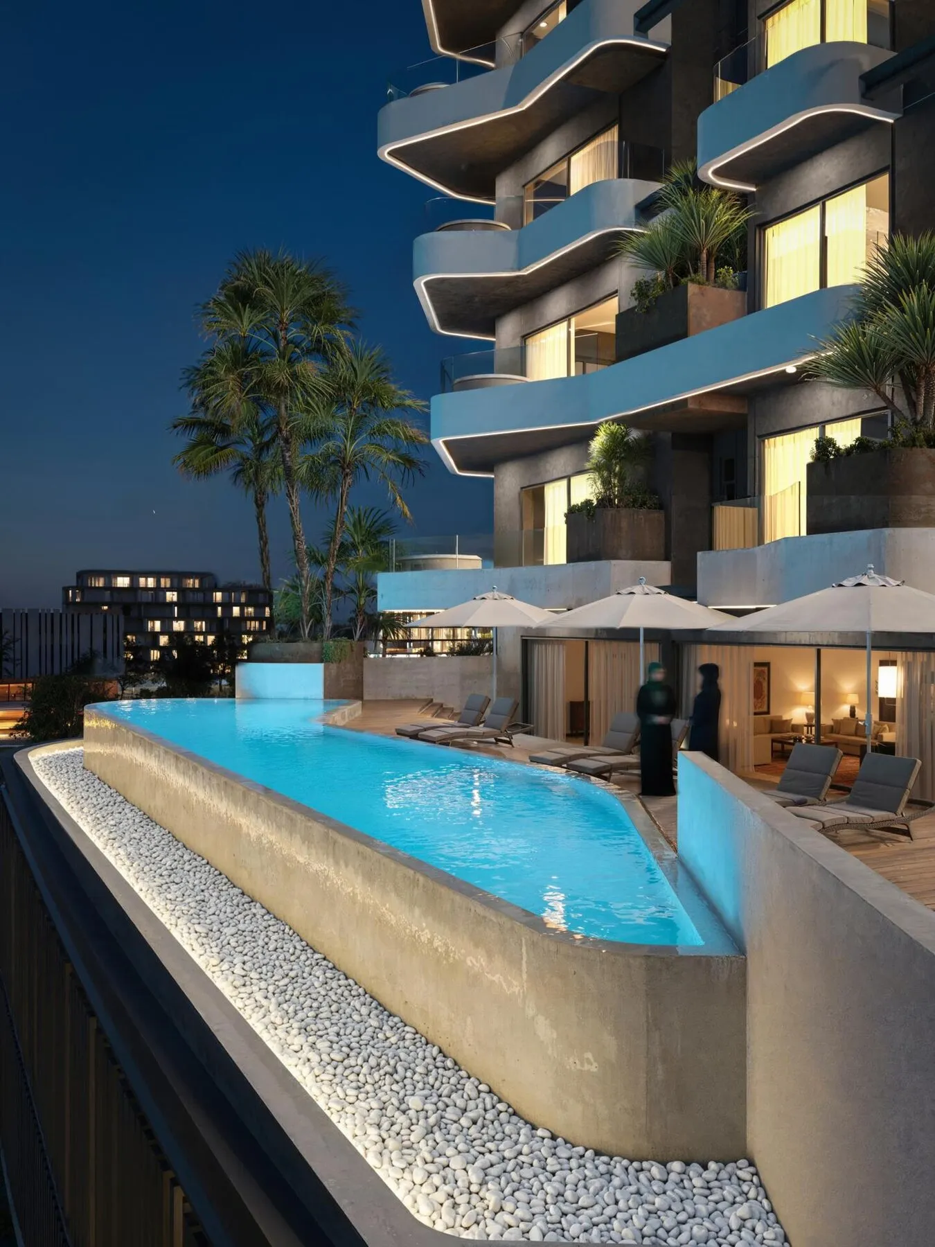 1 yatak odalı daire — Dubai Islands — 12/17
