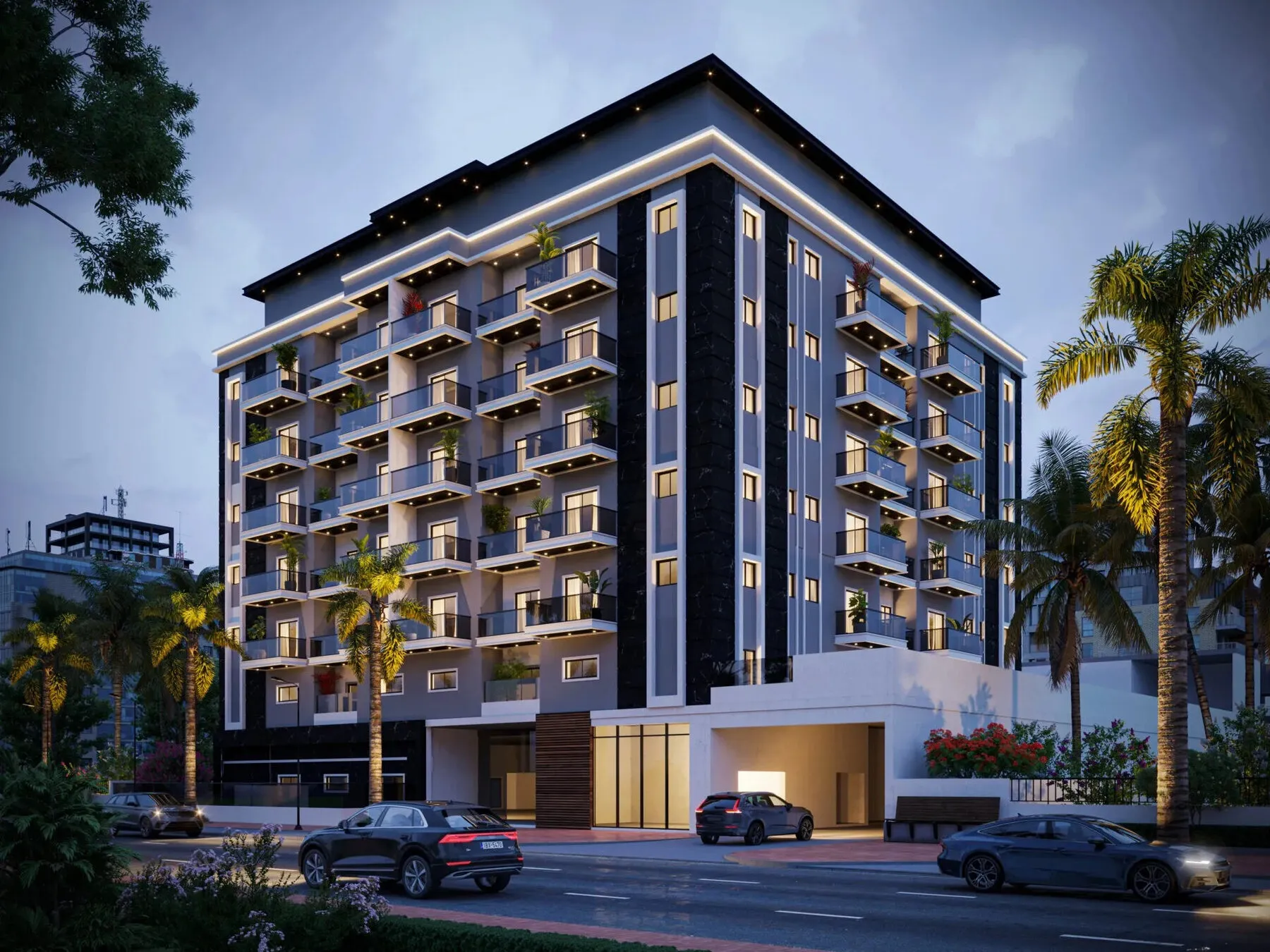1 yatak odalı daire — Warsan 4, Dubai — 3/6