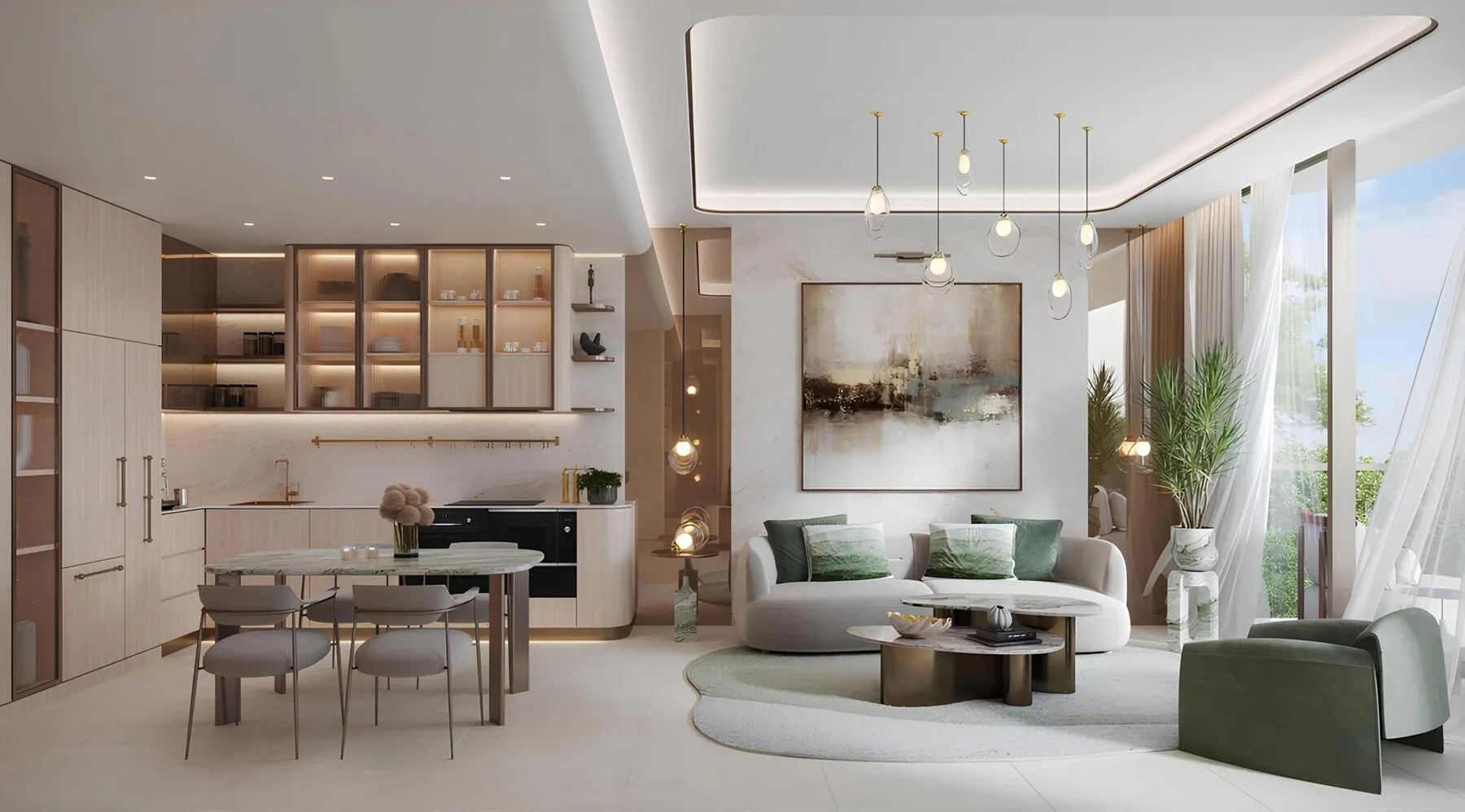 1 yatak odalı daire — Dubai Islands — 3/14