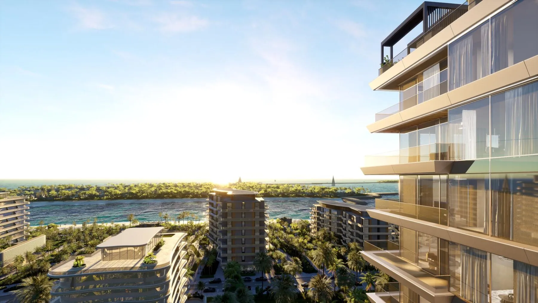 1 yatak odalı daire — Dubai Islands — 9/15