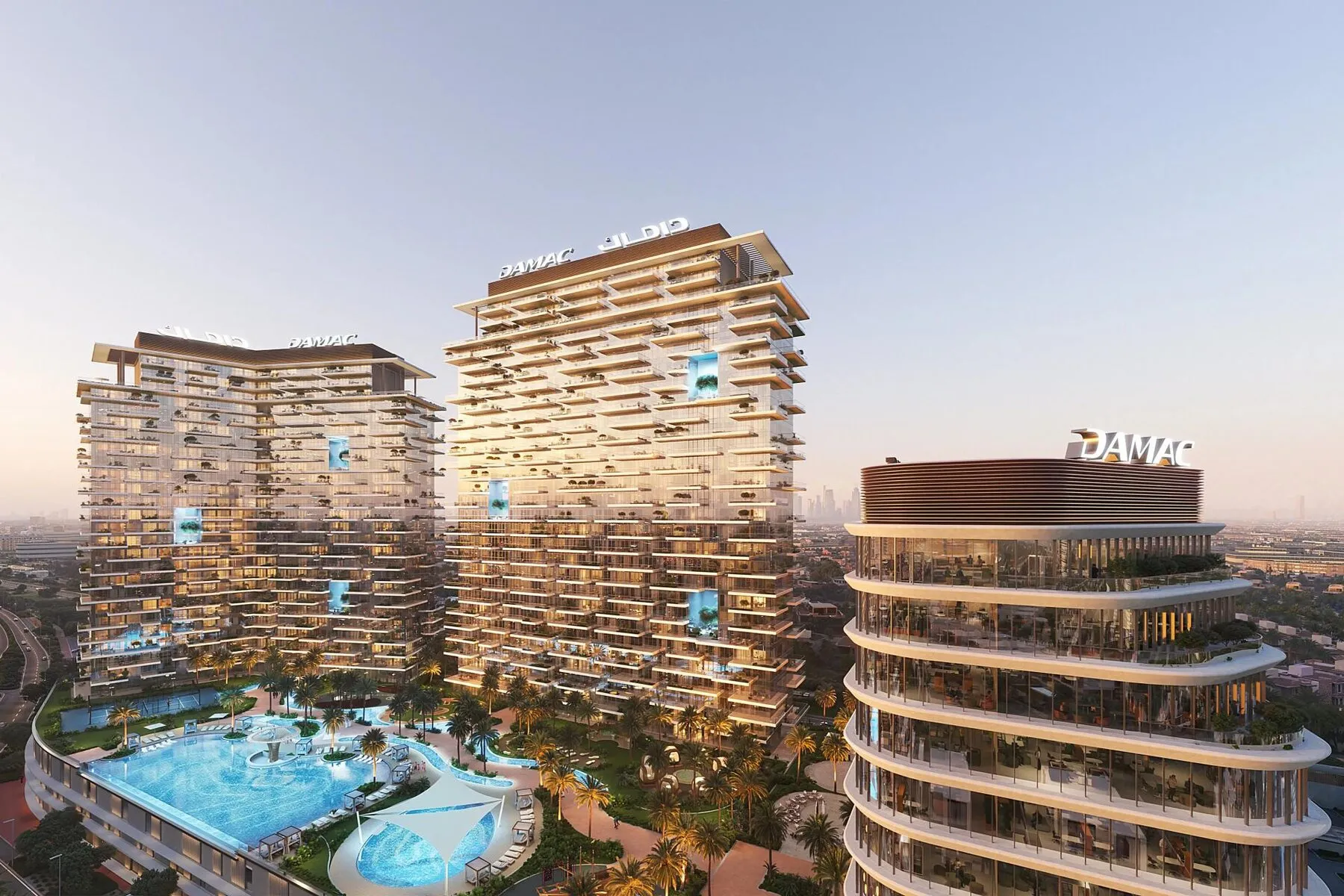 DAMAC Wijk, 2 slaapkamers, 99 m²