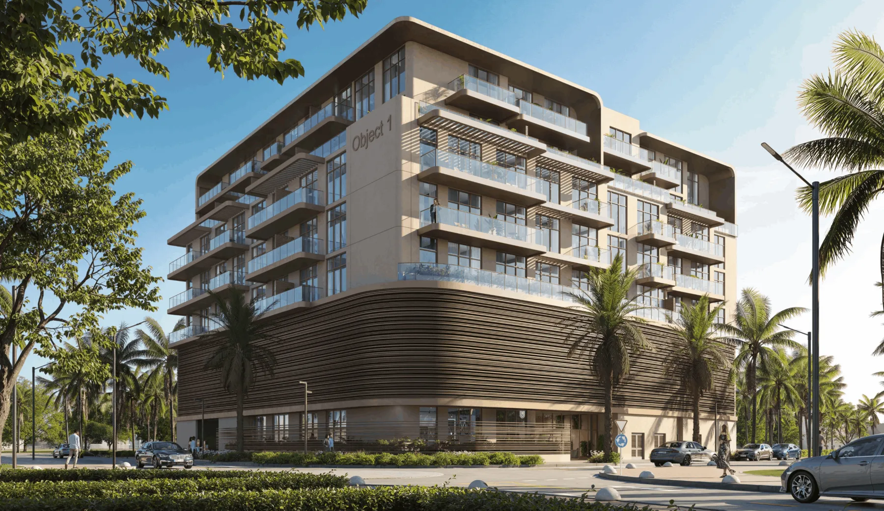 Gezellige appartementen in het wooncomplex S1LVA PARK in Jumeirah Village Triangle! Eén, 2 slaapkamers, 145 m²