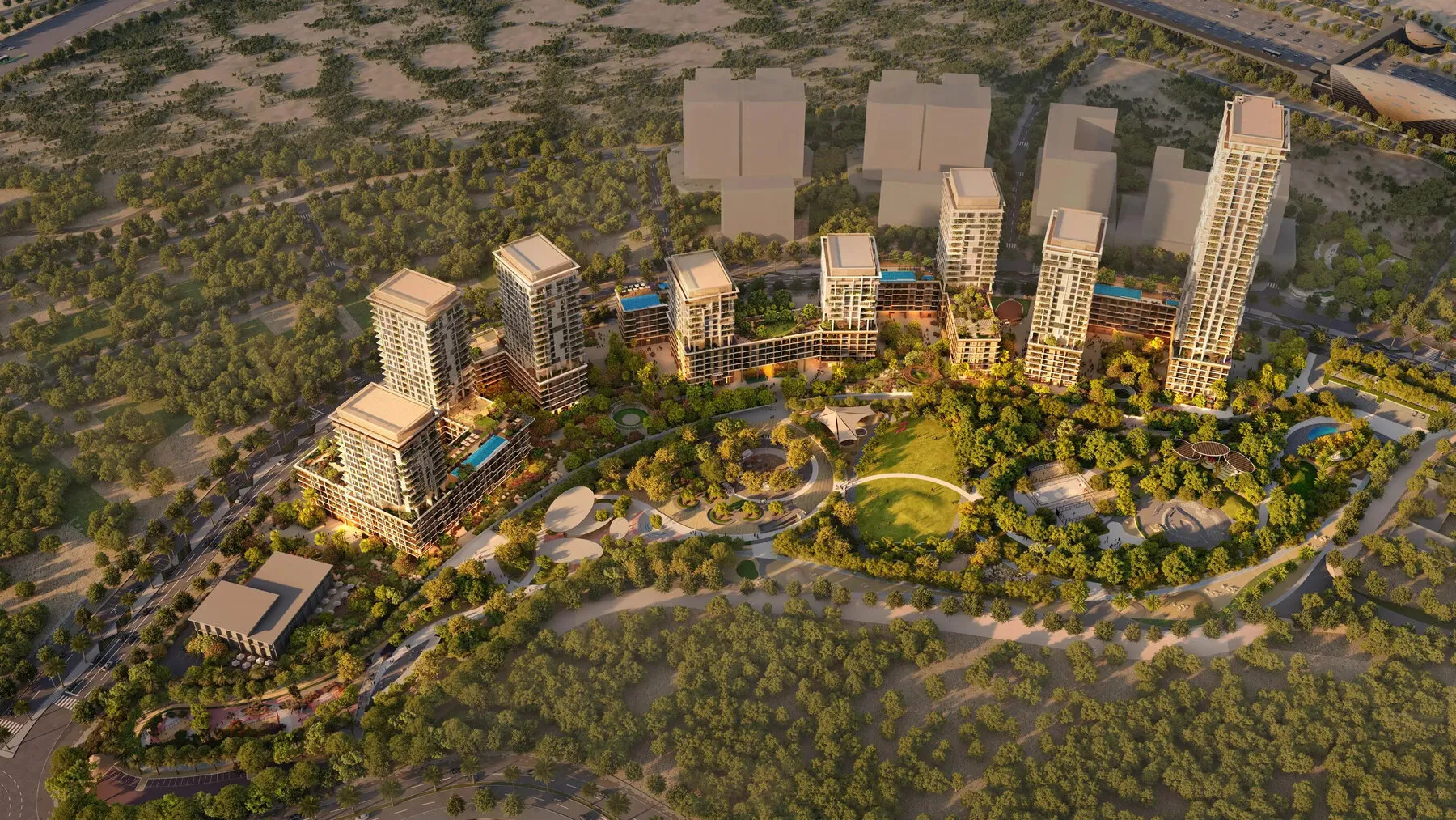 1 yatak odalı daire — Jebel Ali Village, Dubai — 19/20