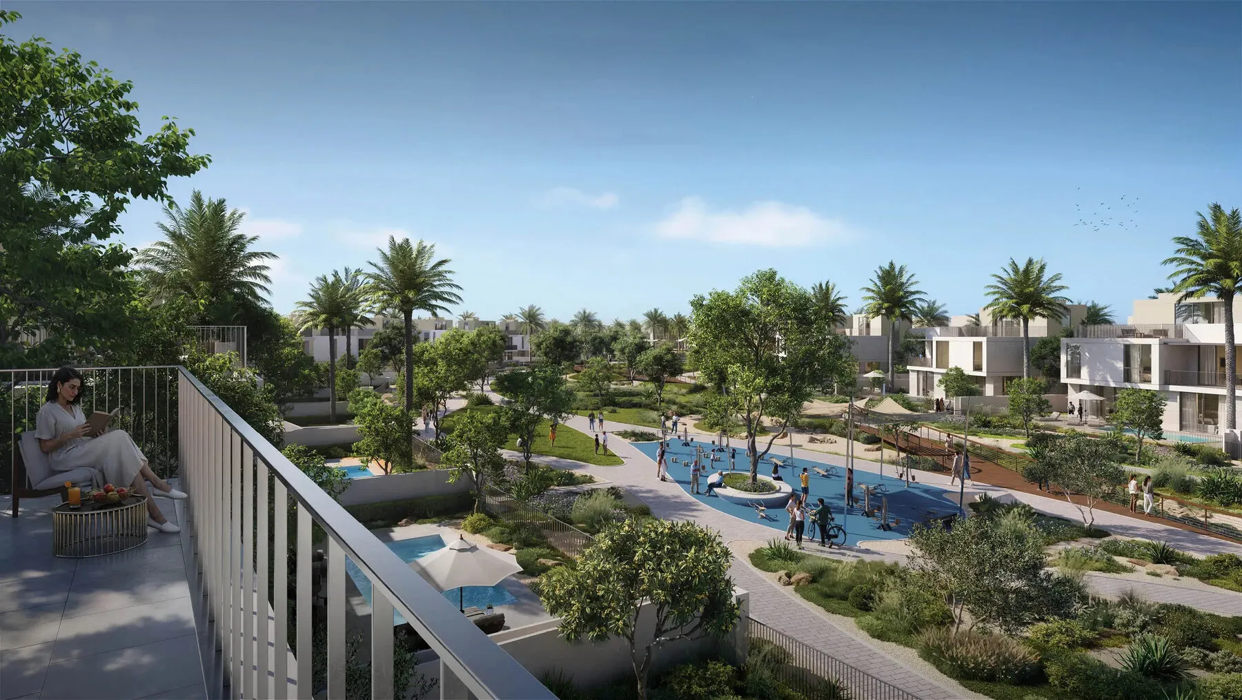 5 yatak odalı villa — Al Yufrah 1, Dubai — 12/16