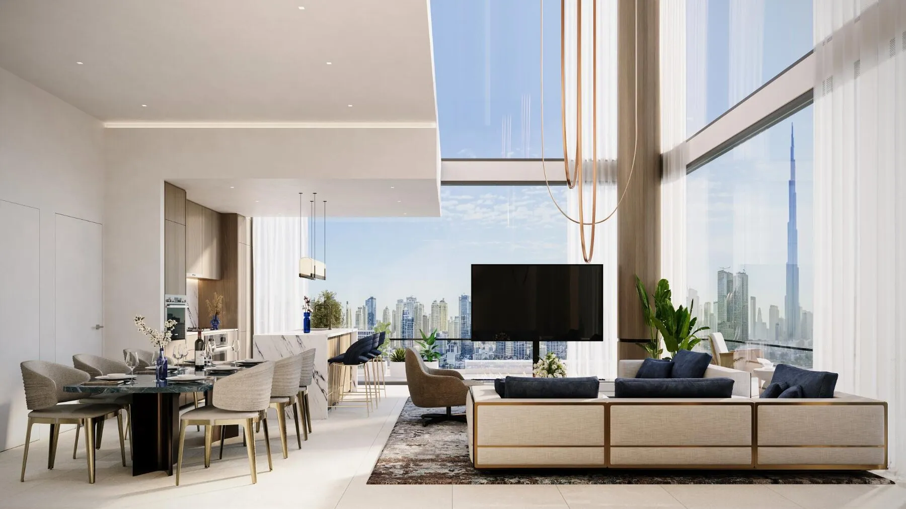 1 yatak odalı daire — Dubai Islands — 11/20