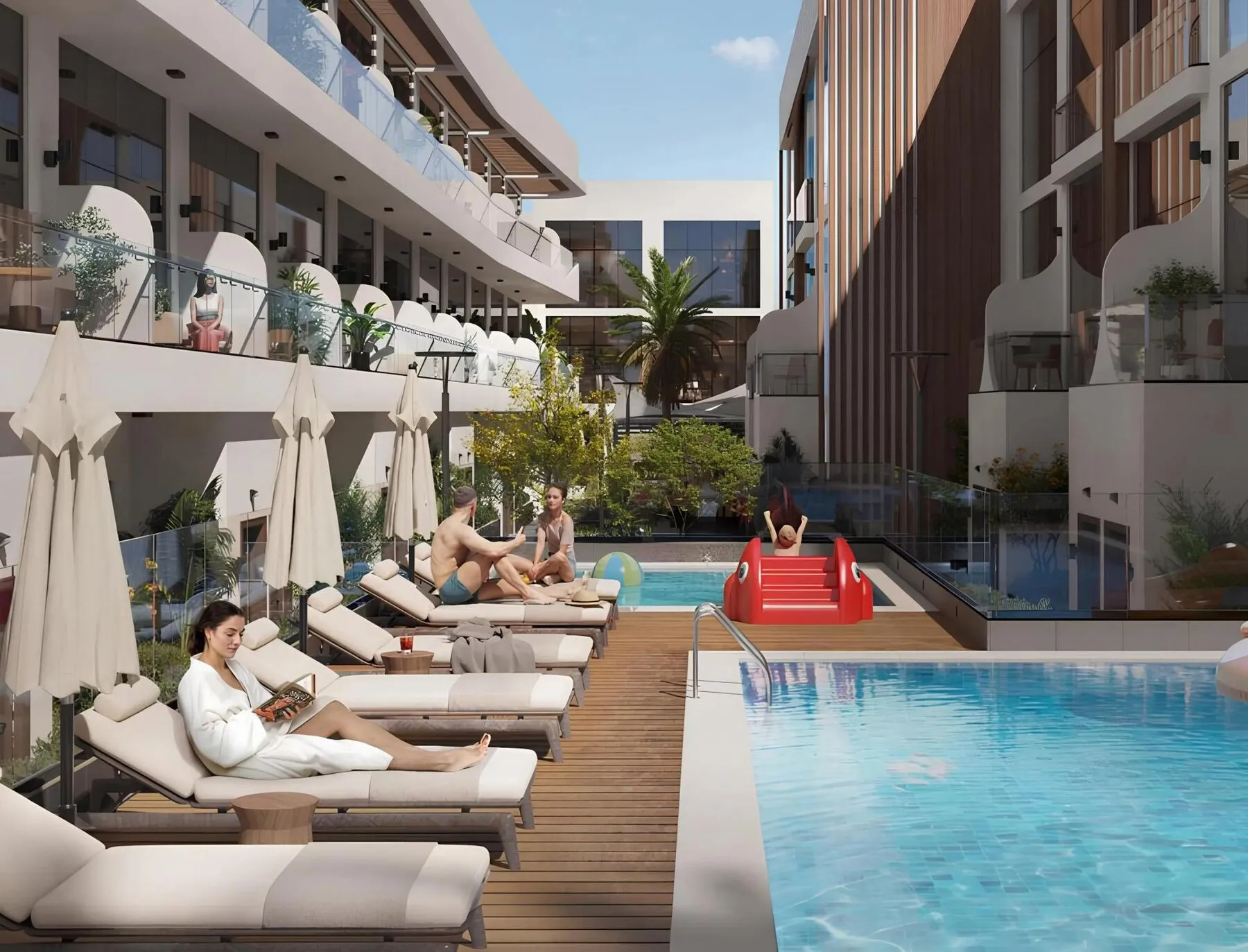 Baia van Reportage Group, 3 slaapkamers, 181 m²