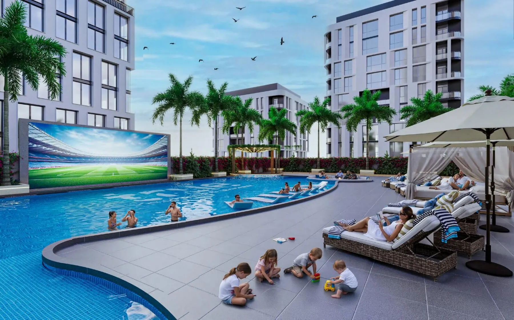 1 yatak odalı daire — Bukadra, Dubai — 20/20