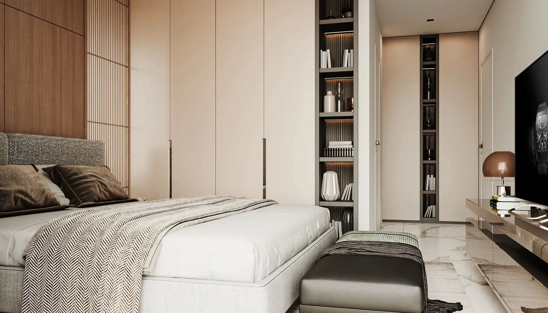 1 yatak odalı daire — Dubai Marina — 8/17