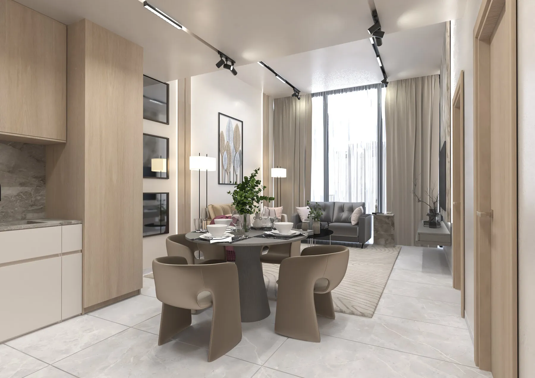 2 yatak odalı daire — Warsan 4, Dubai — 3/15