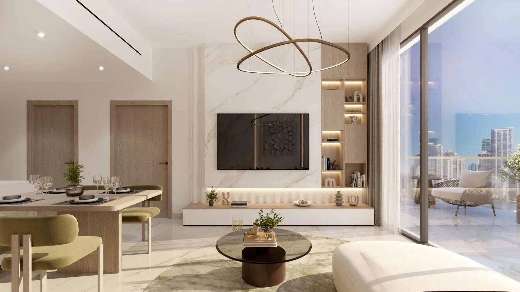 2 yatak odalı daire — Dubai Land — 4/13