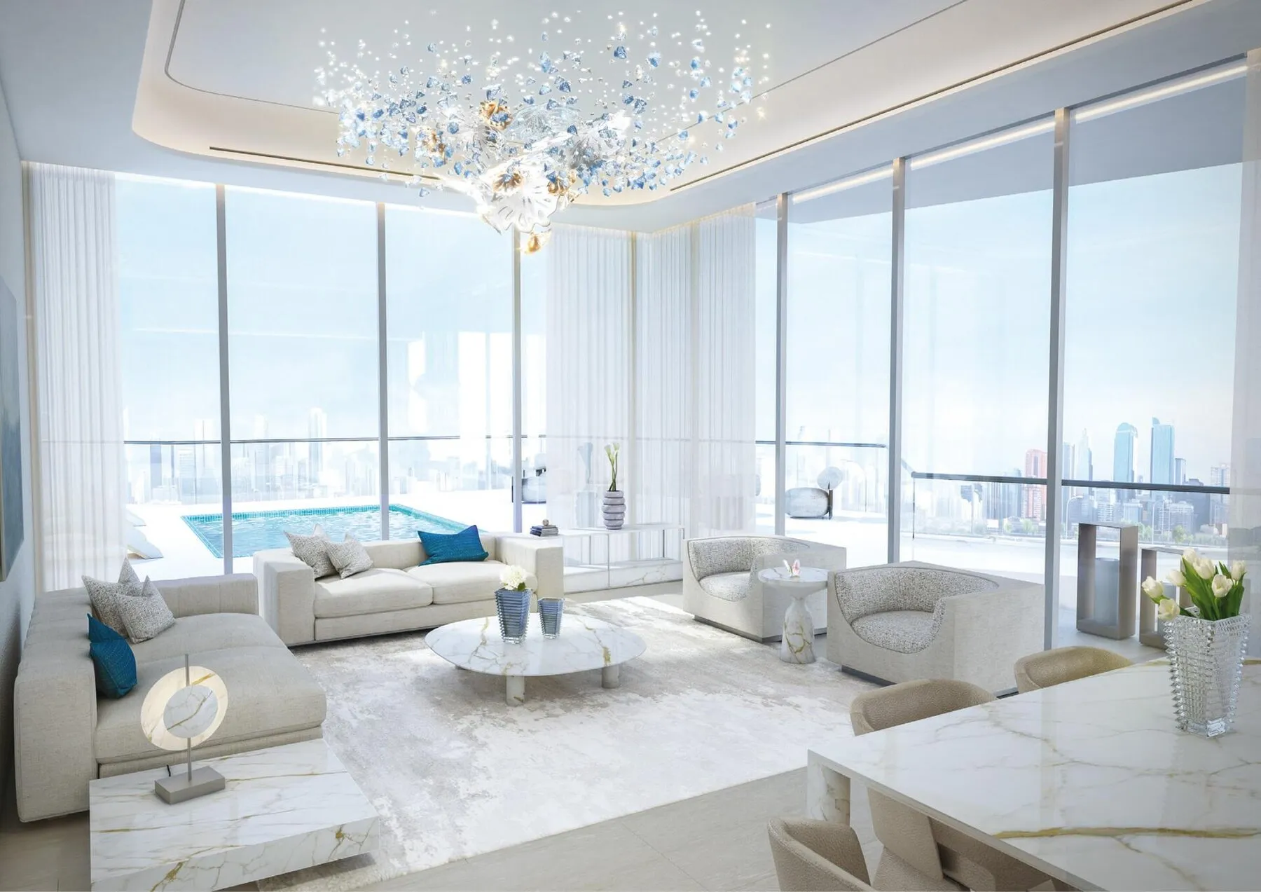 1 yatak odalı daire — Dubai Islands — 8/18