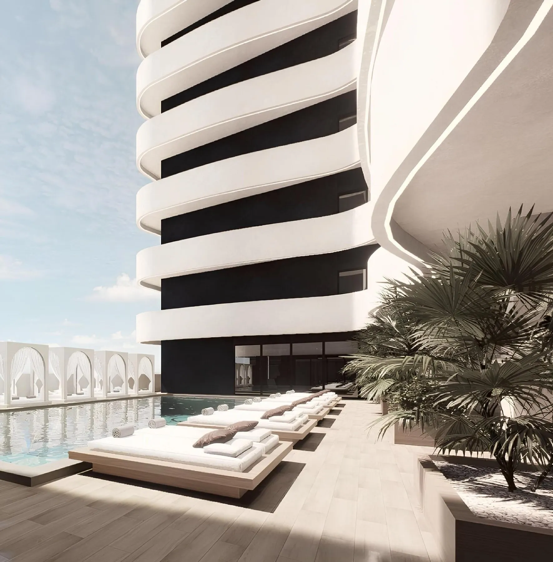 Appartement in het luxe wooncomplex One 678 Residences in een dynamische ontwikkeling, 2 slaapkamers, 119 m²