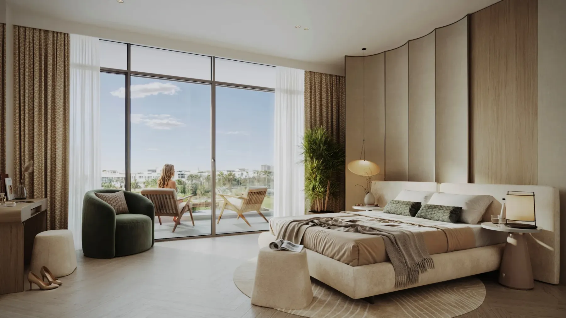 1 yatak odalı daire — Madinat Al Mataar, Dubai — 5/8