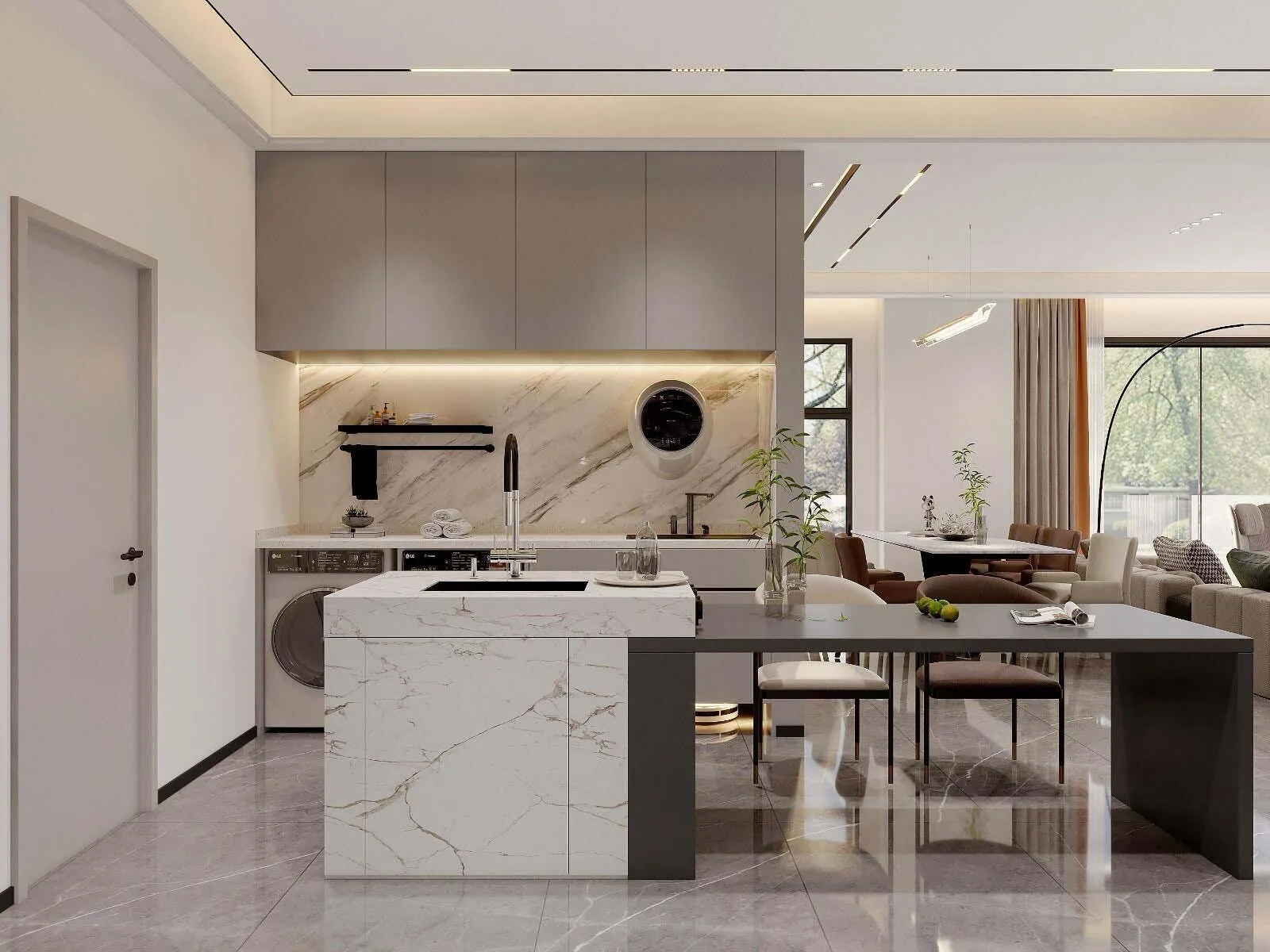 2 yatak odalı daire — Dubai Land — 6/20