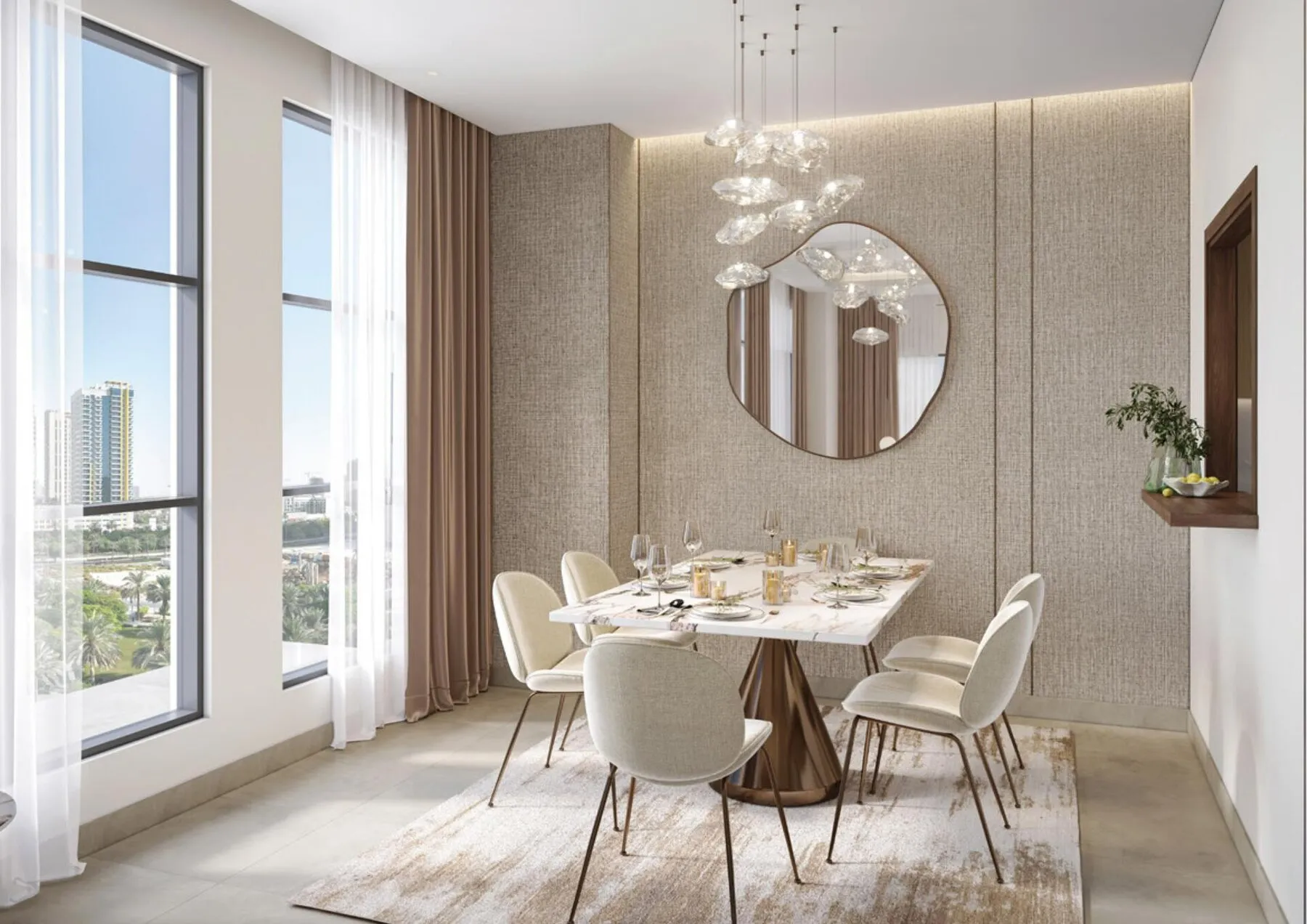 2 yatak odalı daire — Al Jaddaf, Dubai — 7/20