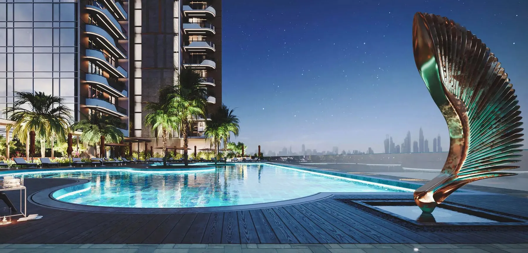 Luxe appartement in het nieuwbouwproject The Orchard Place Tower C in Jumeirah, 1 slaapkamers, 83 m²