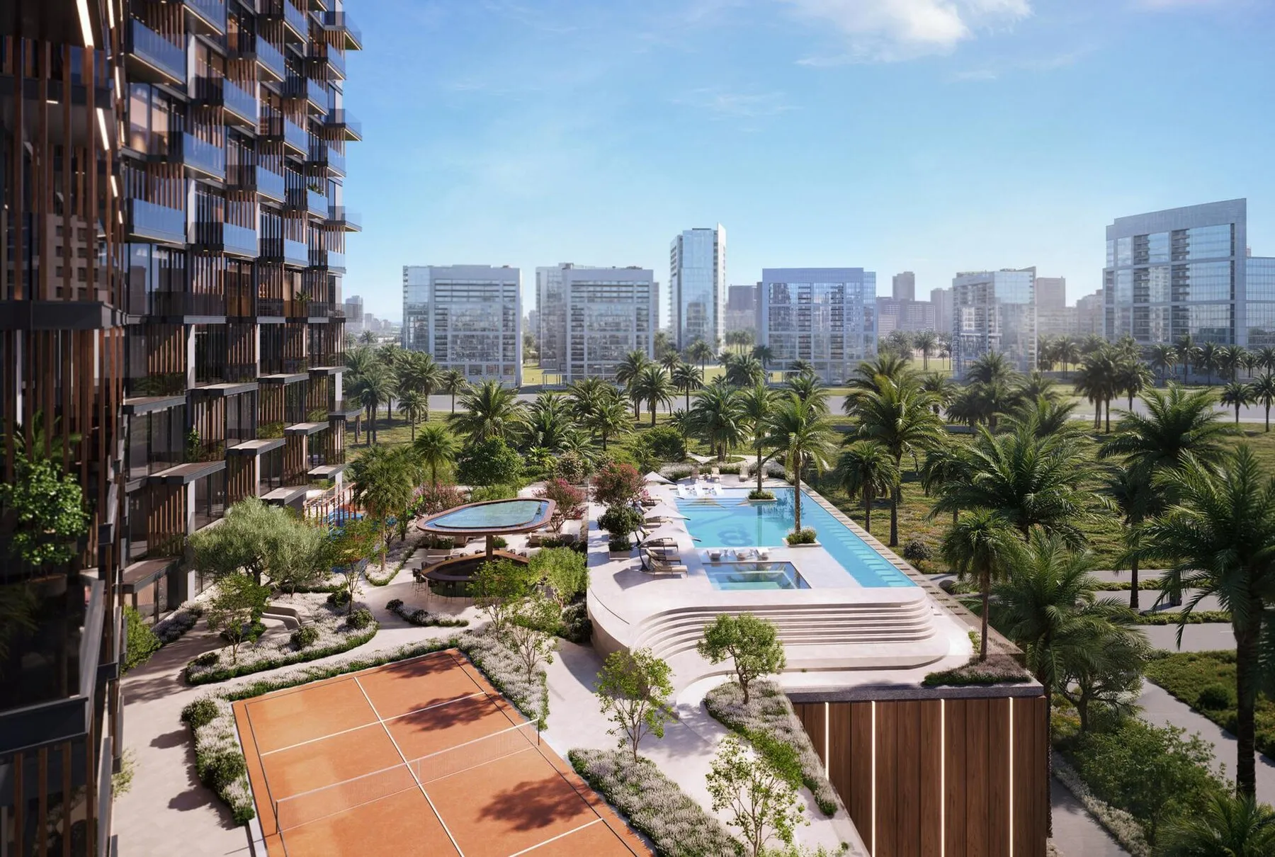 The Winslow van IGO: moderne woning in Meydan Horizon!, 2 slaapkamers, 148 m²