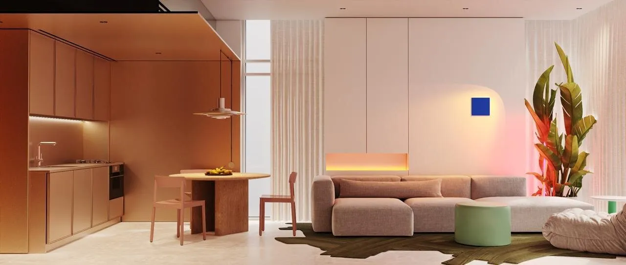 1 yatak odalı daire — Jumeirah Garden City, Dubai — 7/18