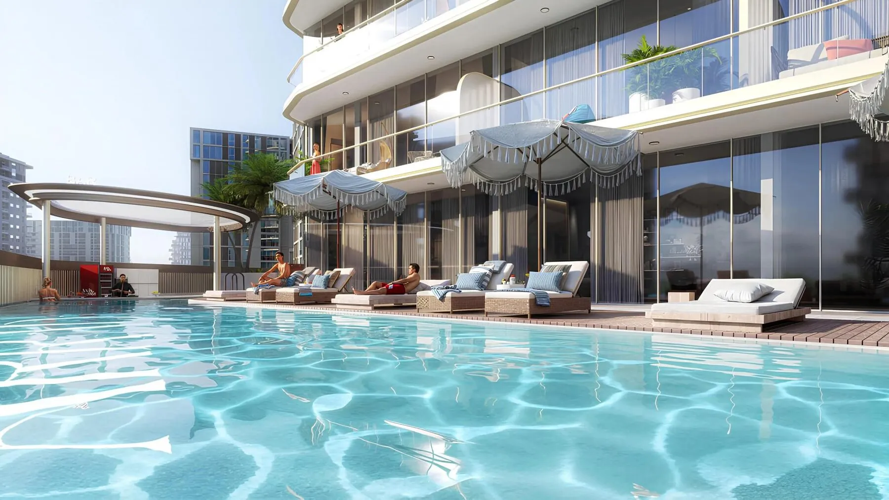 2 yatak odalı daire — Dubai Land — 3/14