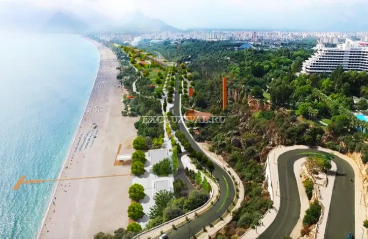 Commercial property for rent in Antalya, 500 m²