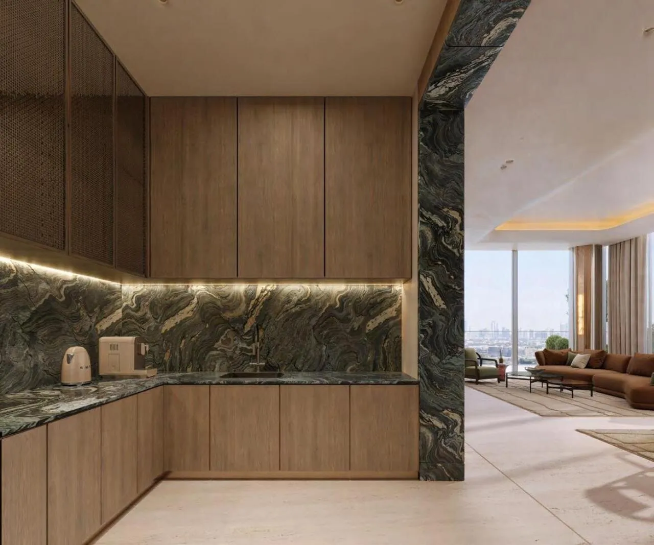Appartement met 1 slaapkamer te koop in Al Jaddaf, Dubai — 3/18