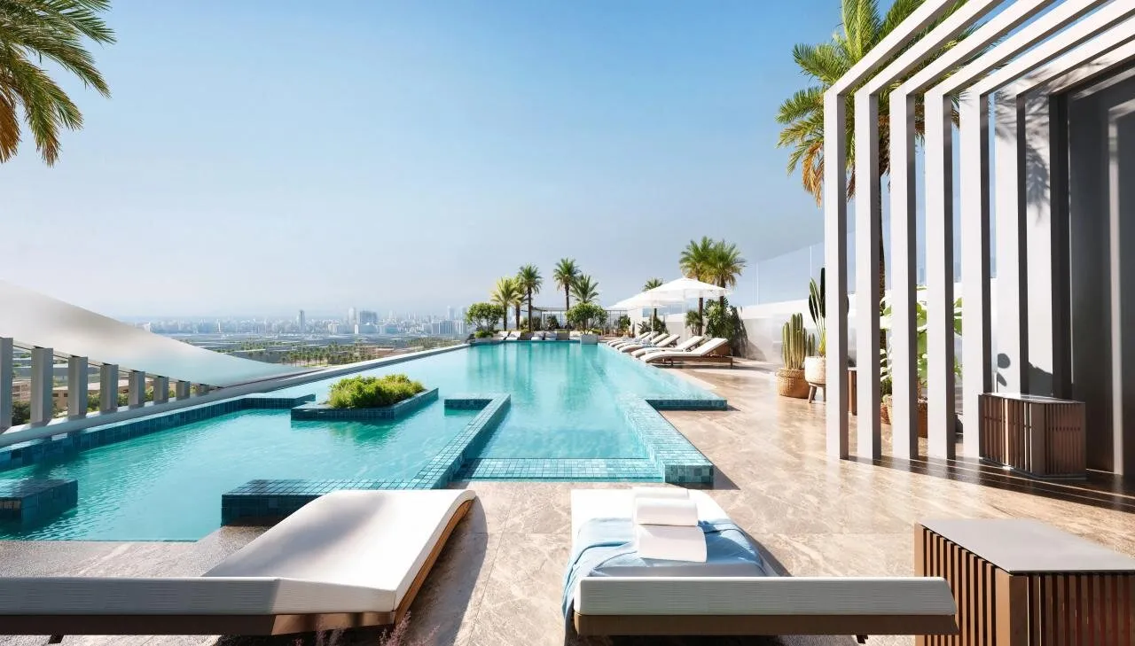 1 yatak odalı daire — Jumeirah Garden City, Dubai — 12/12