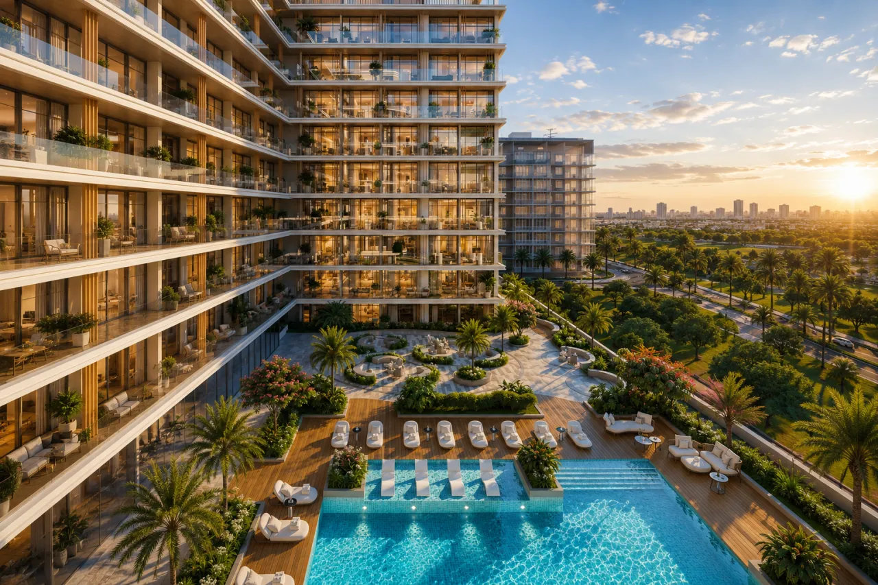 HOLM One в Jumeirah Garden City, studio, 67 m²